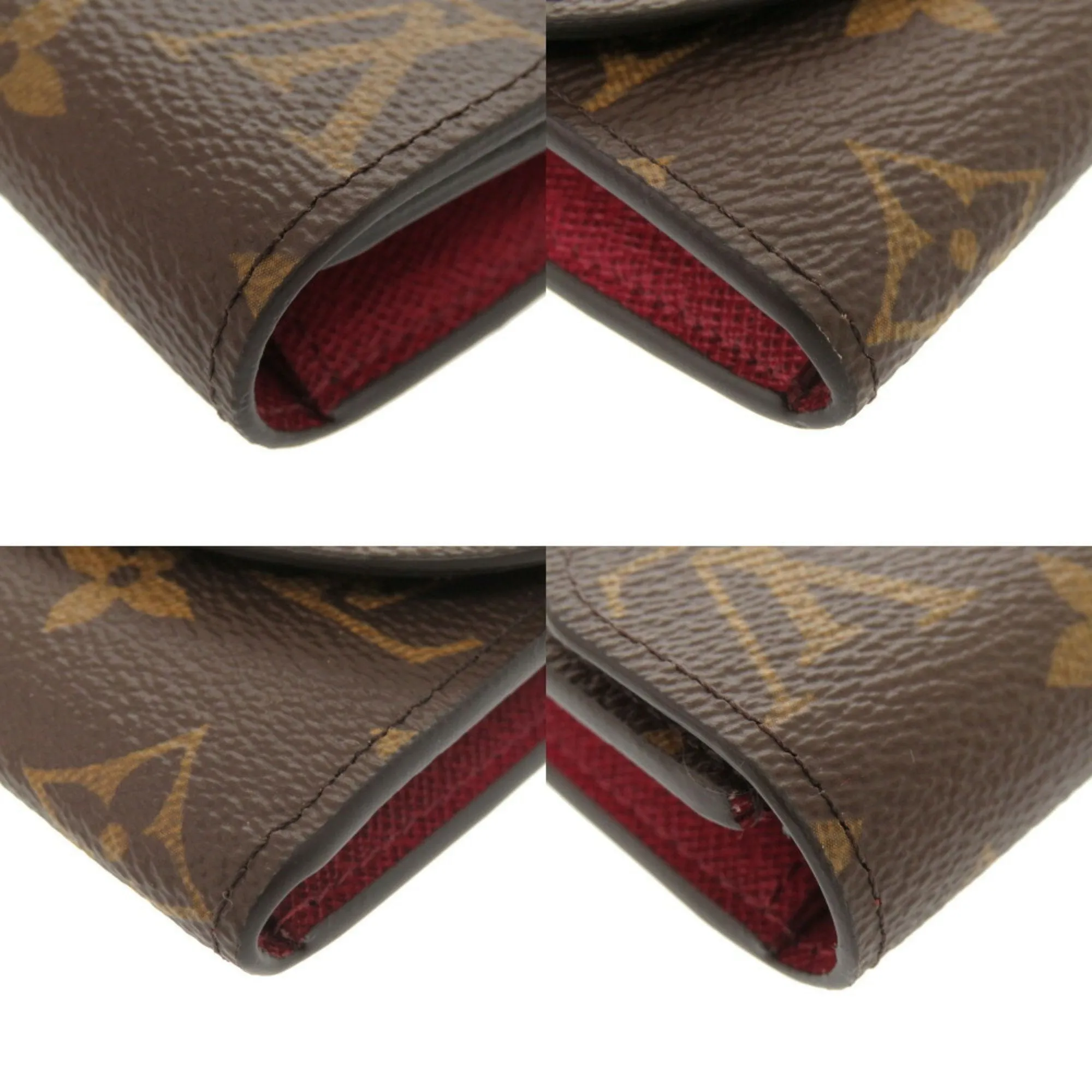 Louis Vuitton Monogram pink Monogram Wallet (Bi-Fold) (Pre-Owned)