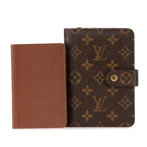 Louis Vuitton Monogram Pvc Leather Wallet (Bi-Fold) (Pre-Owned)