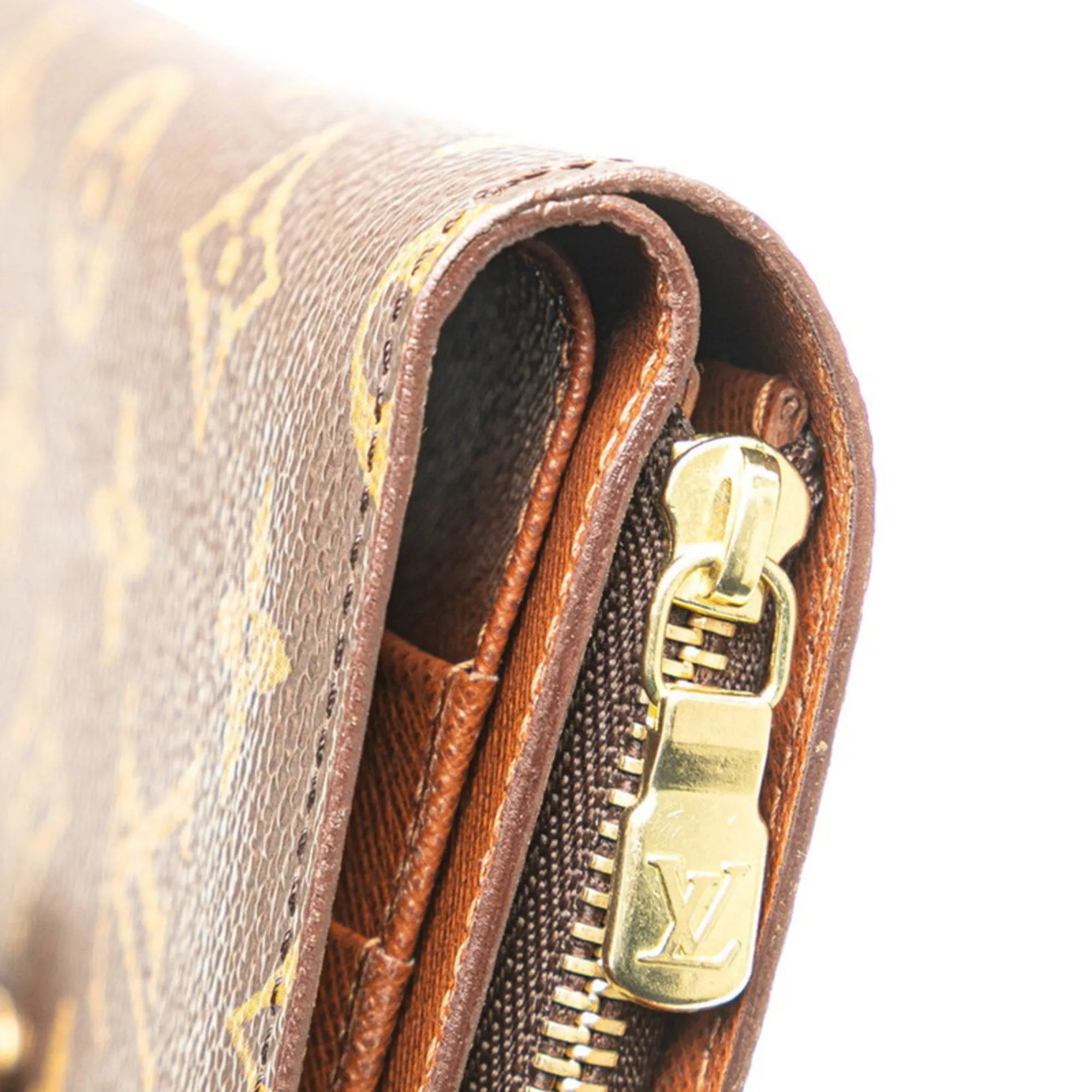 Louis Vuitton Monogram Pvc Leather Wallet (Bi-Fold) (Pre-Owned)