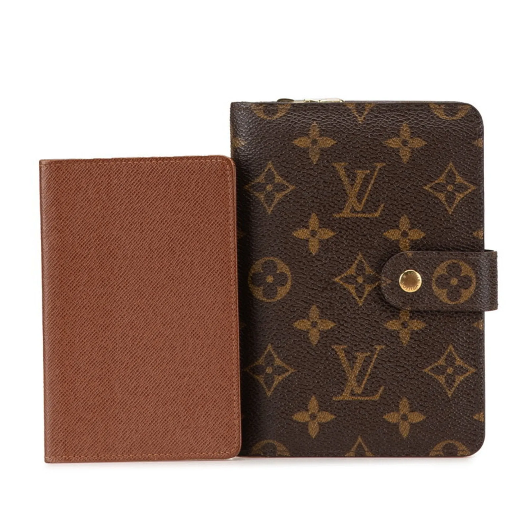 Louis Vuitton Monogram Pvc Leather Wallet (Bi-Fold) (Pre-Owned)