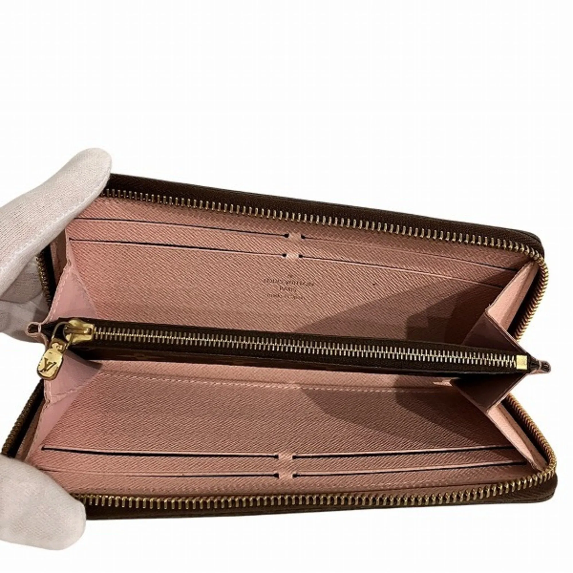 Louis Vuitton Monogram Rose Ballerine Monogram Long Wallet (Bi-Fold) (Pre-Owned)