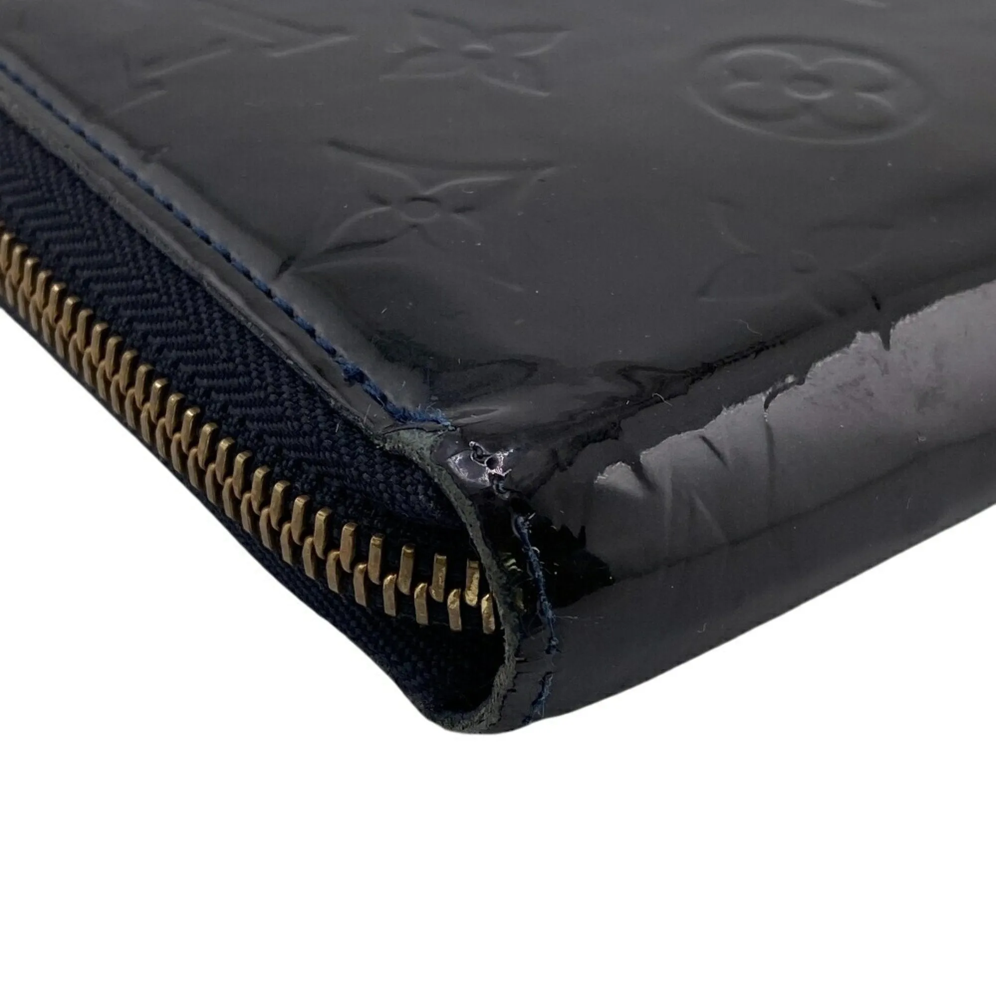 Louis Vuitton Monogram Vernis Leather Long Wallet (Bi-Fold) (Pre-Owned)