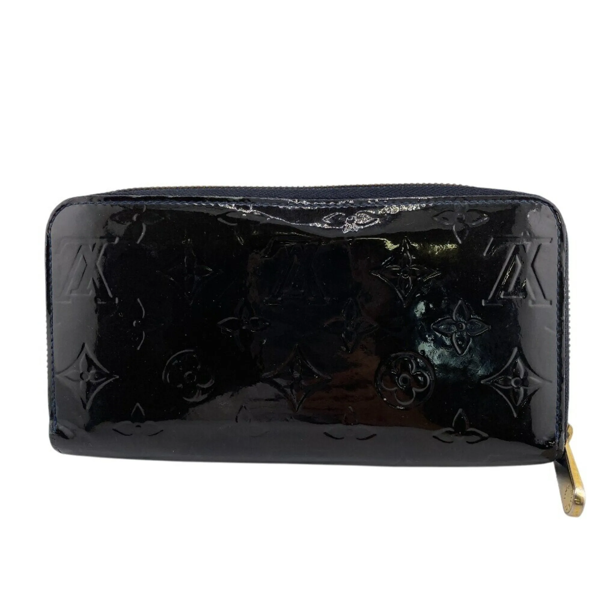 Louis Vuitton Monogram Vernis Leather Long Wallet (Bi-Fold) (Pre-Owned)