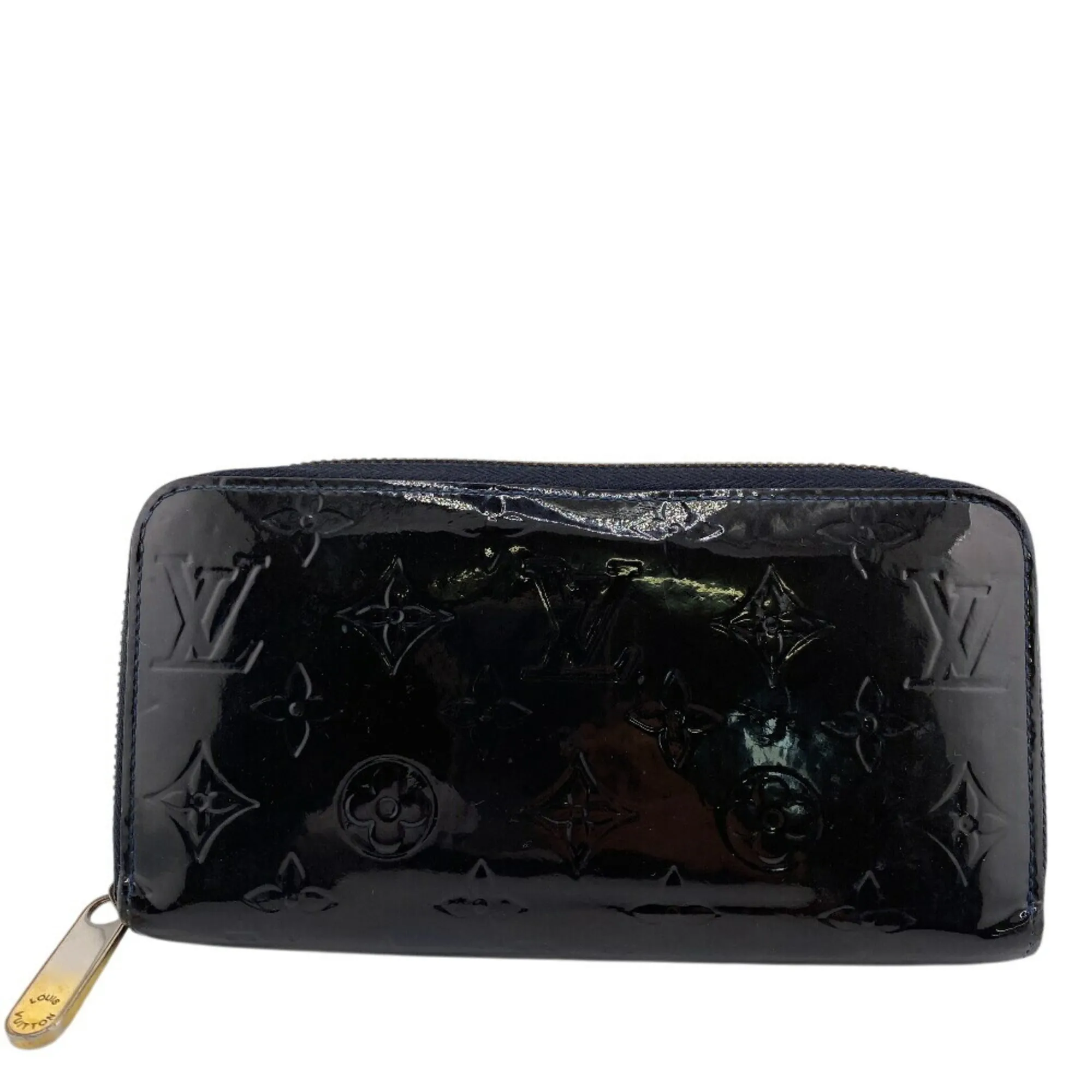 Louis Vuitton Monogram Vernis Leather Long Wallet (Bi-Fold) (Pre-Owned)