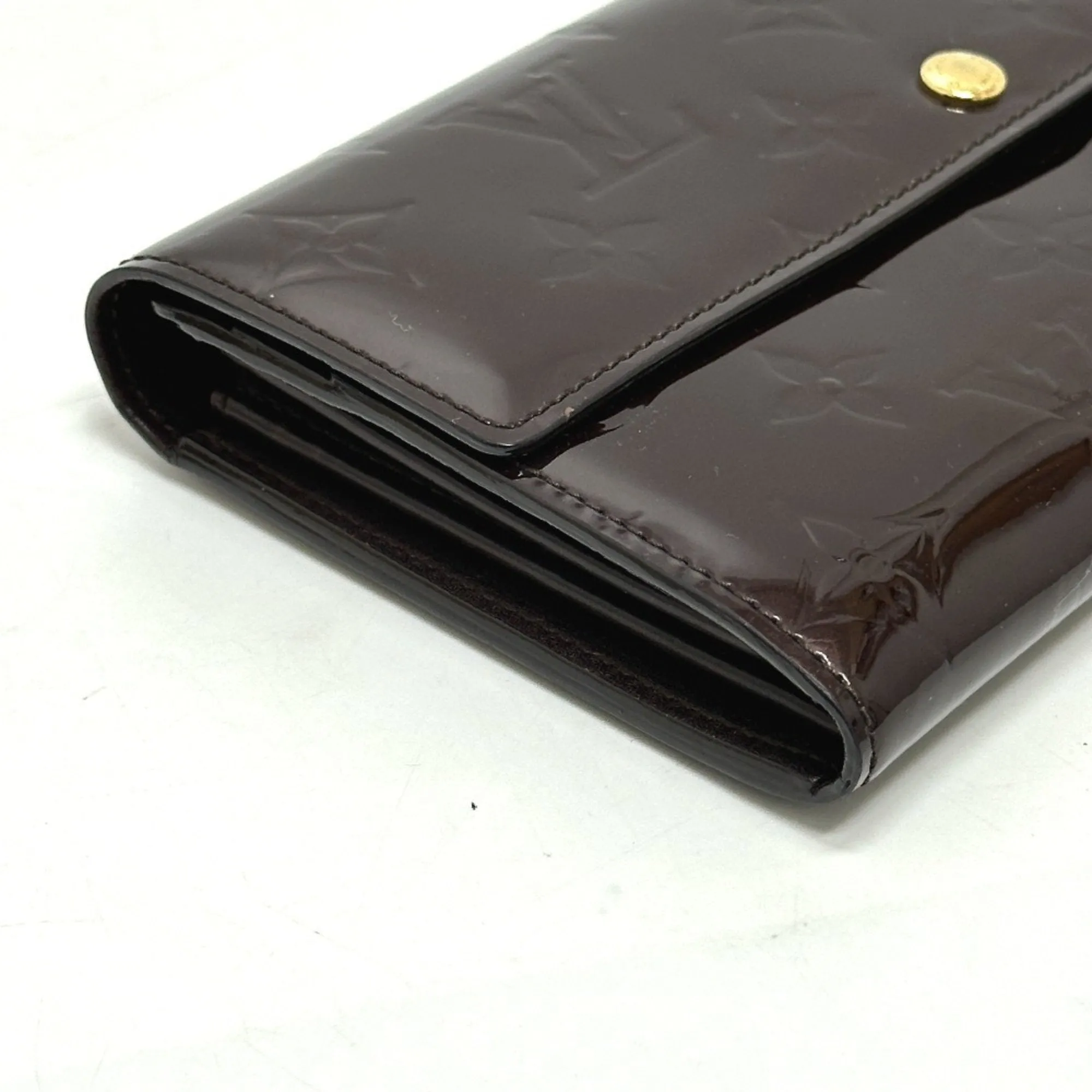 Louis Vuitton Monogram Vernis Monogram Vernis Long Wallet (Bi-Fold) (Pre-Owned)