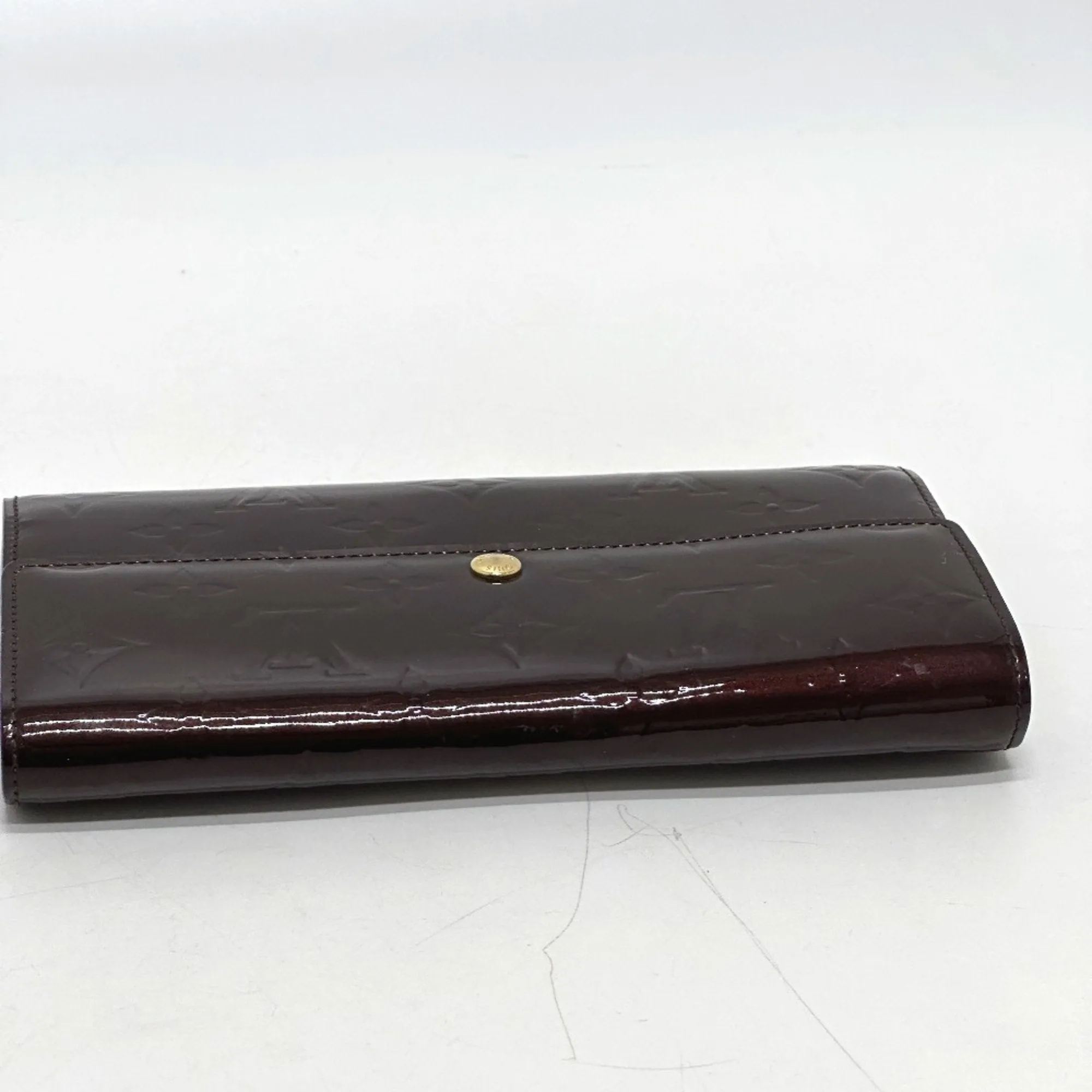 Louis Vuitton Monogram Vernis Monogram Vernis Long Wallet (Bi-Fold) (Pre-Owned)
