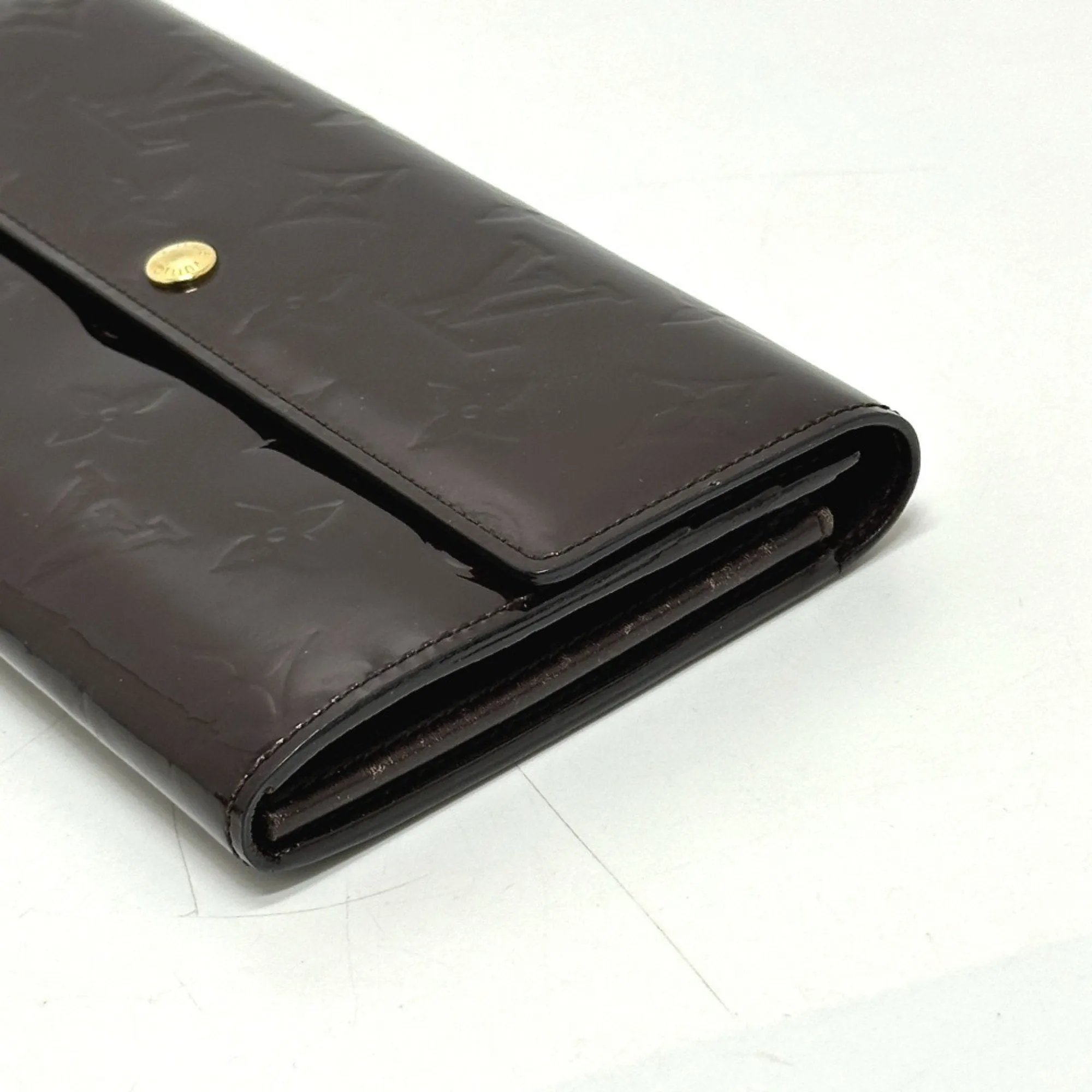 Louis Vuitton Monogram Vernis Monogram Vernis Long Wallet (Bi-Fold) (Pre-Owned)