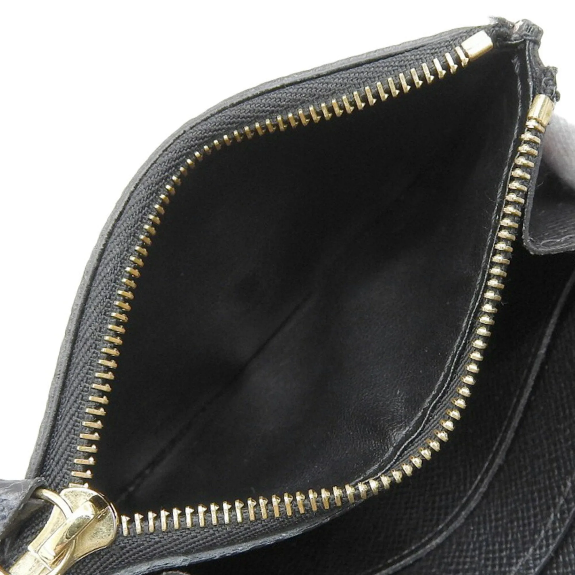 Louis Vuitton Noir Coin Purse/Coin Case (Pre-Owned)