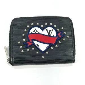 Louis Vuitton Noir Epi Leather Coin Purse/Coin Case (Pre-Owned)