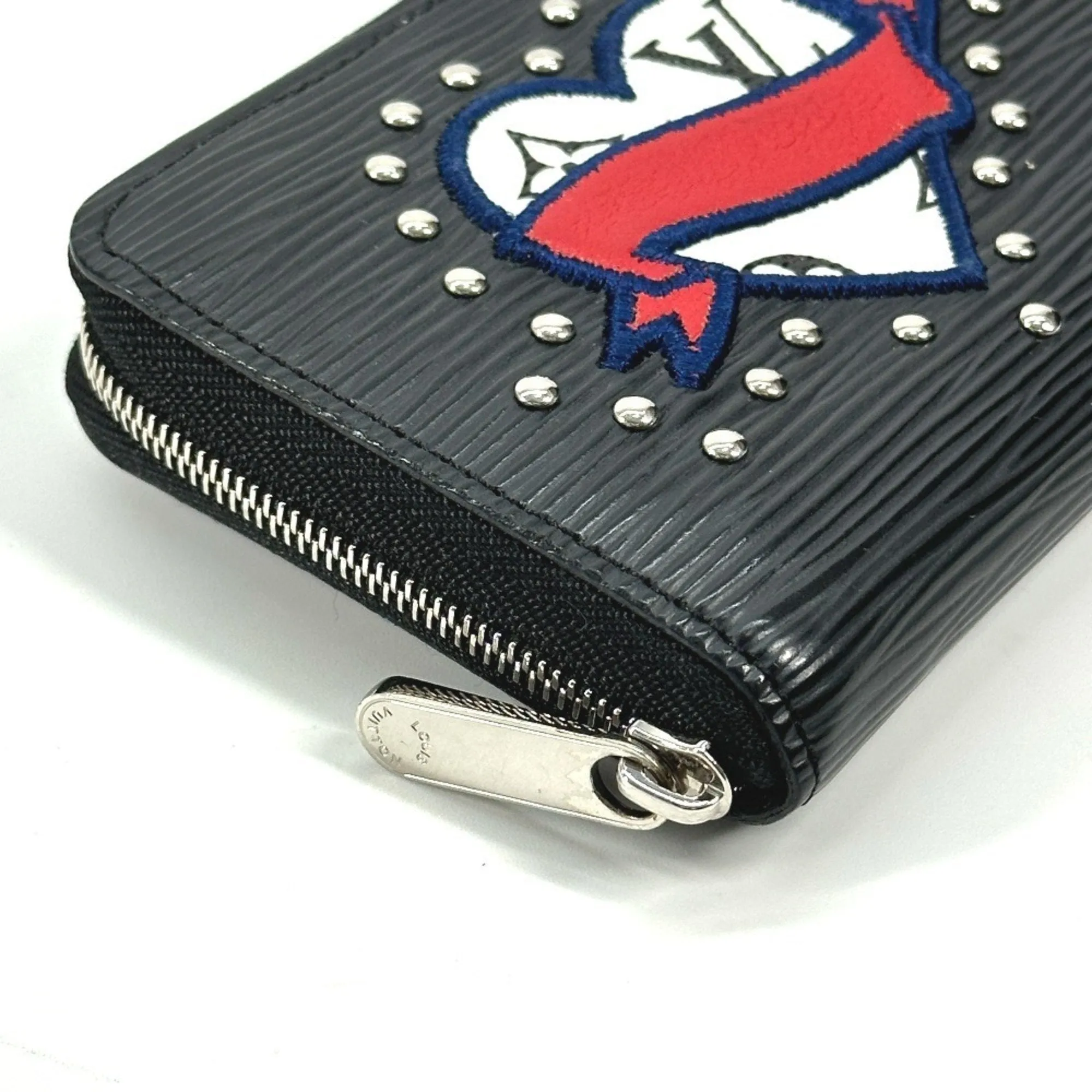 Louis Vuitton Noir Epi Leather Coin Purse/Coin Case (Pre-Owned)