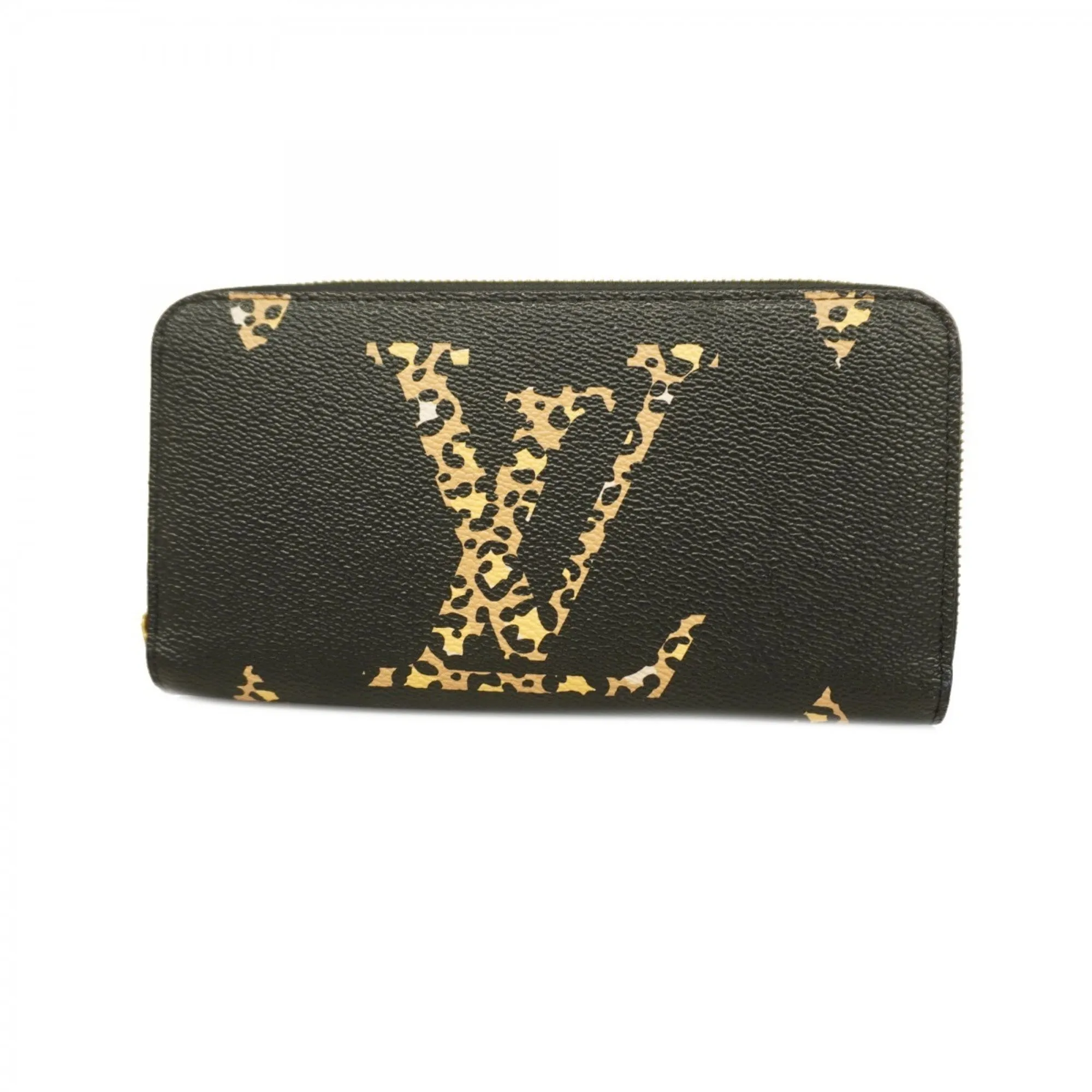 Louis Vuitton Noir Long Wallet (Bi-Fold) (Pre-Owned)
