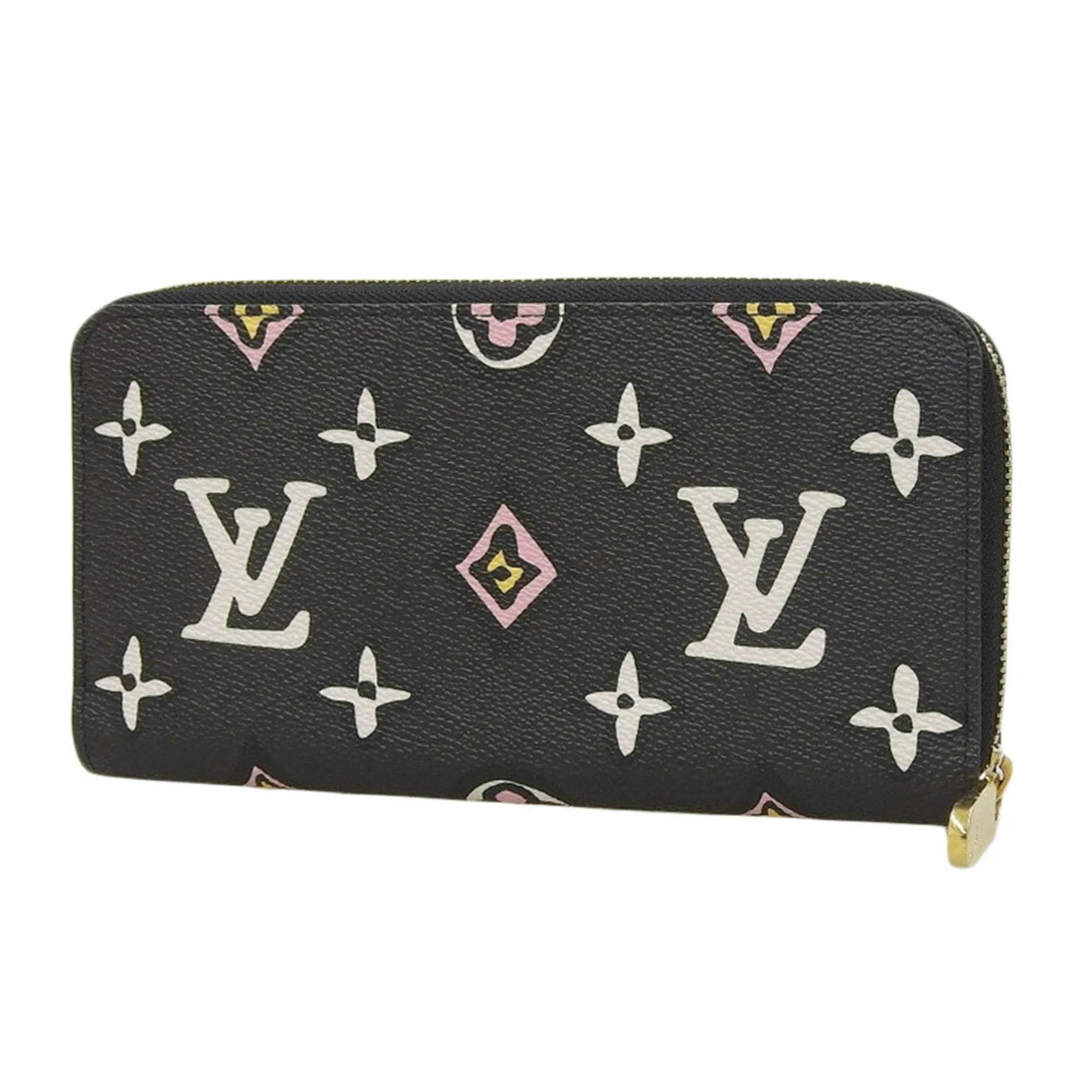 Louis Vuitton Noir Monogram Long Wallet (Bi-Fold) (Pre-Owned)