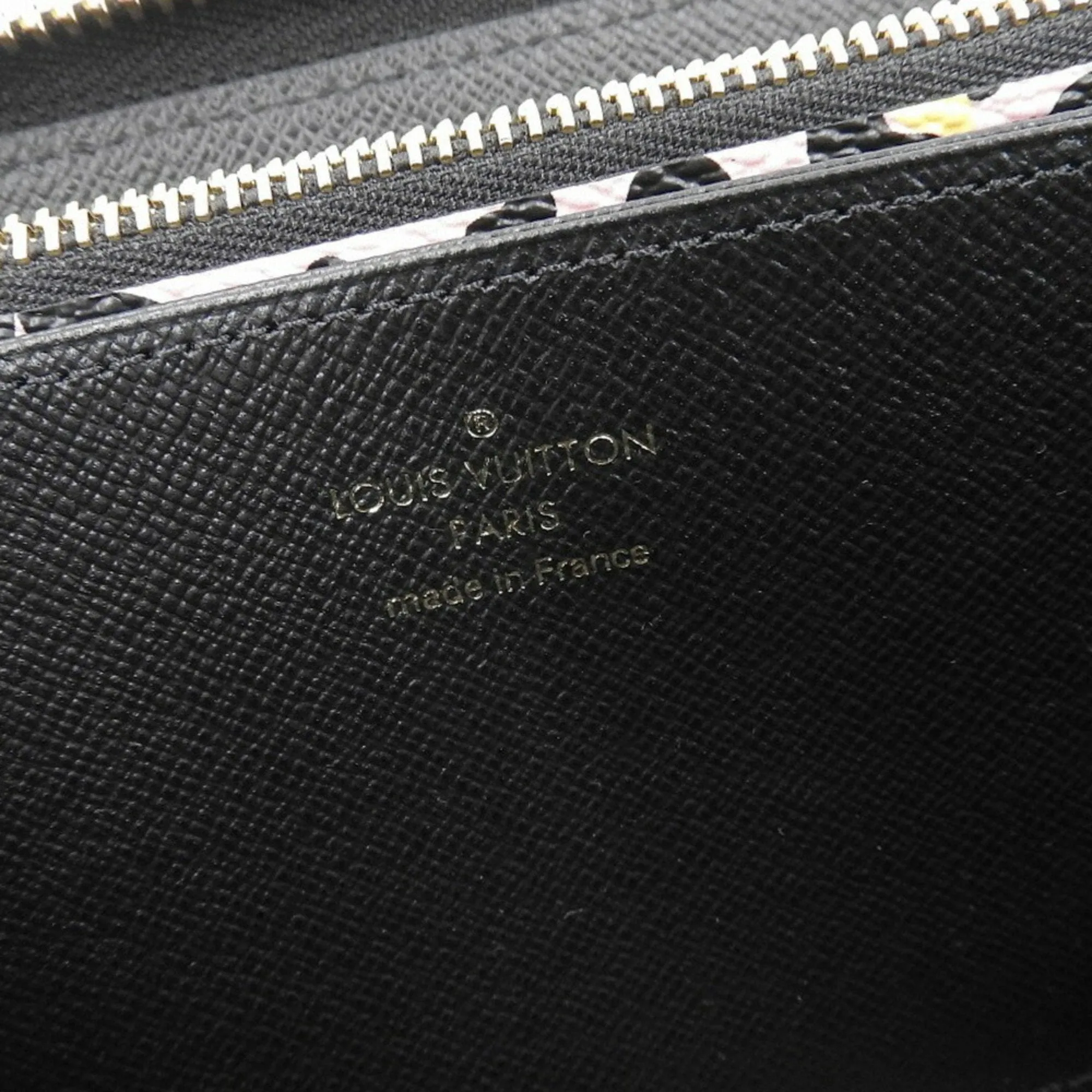 Louis Vuitton Noir Monogram Long Wallet (Bi-Fold) (Pre-Owned)