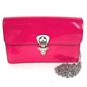 Louis Vuitton Patent Leather Chain/Shoulder Wallet (Pre-Owned)