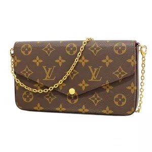 Louis Vuitton pink Chain/Shoulder Wallet (Pre-Owned)