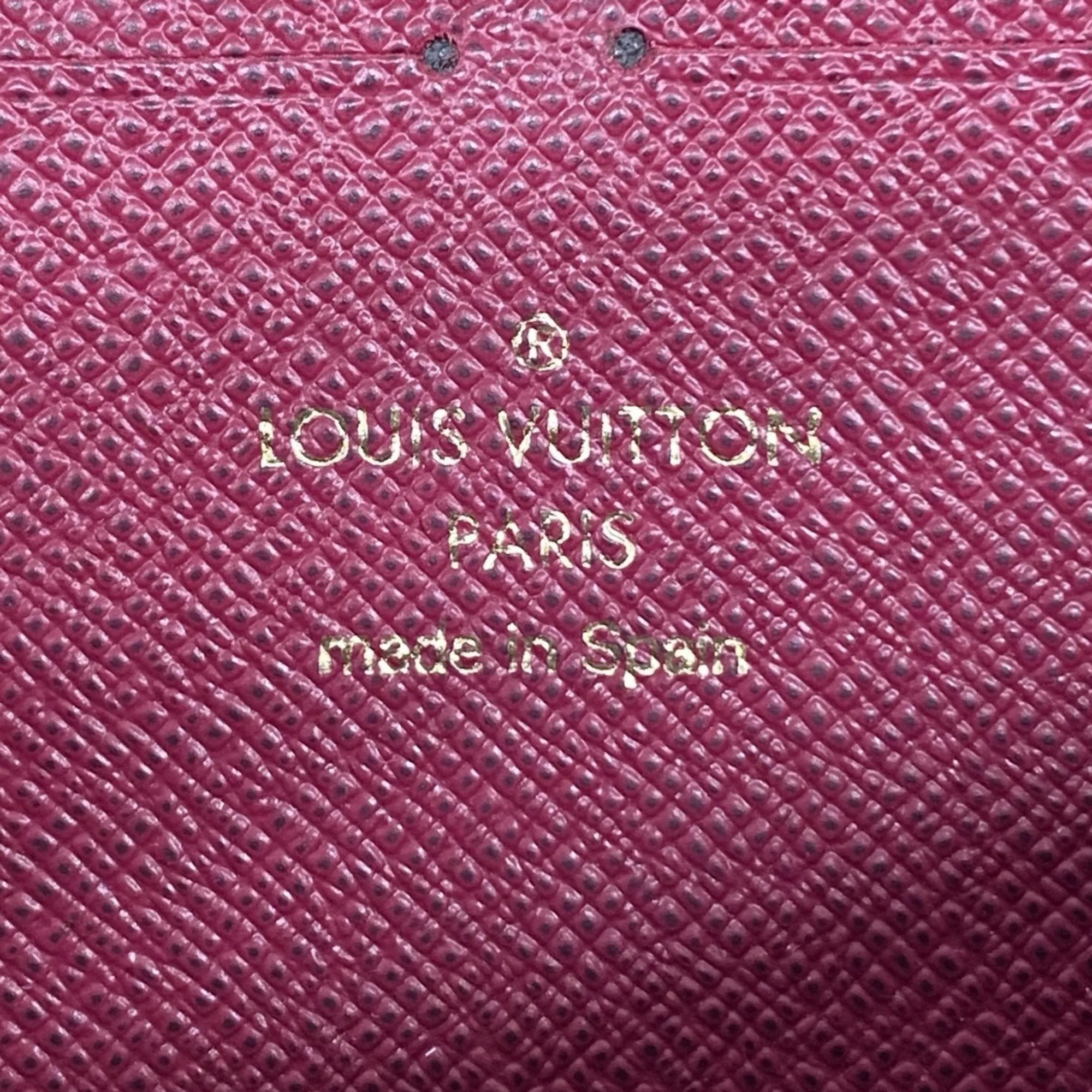 Louis Vuitton pink Long Wallet (Bi-Fold) (Pre-Owned)