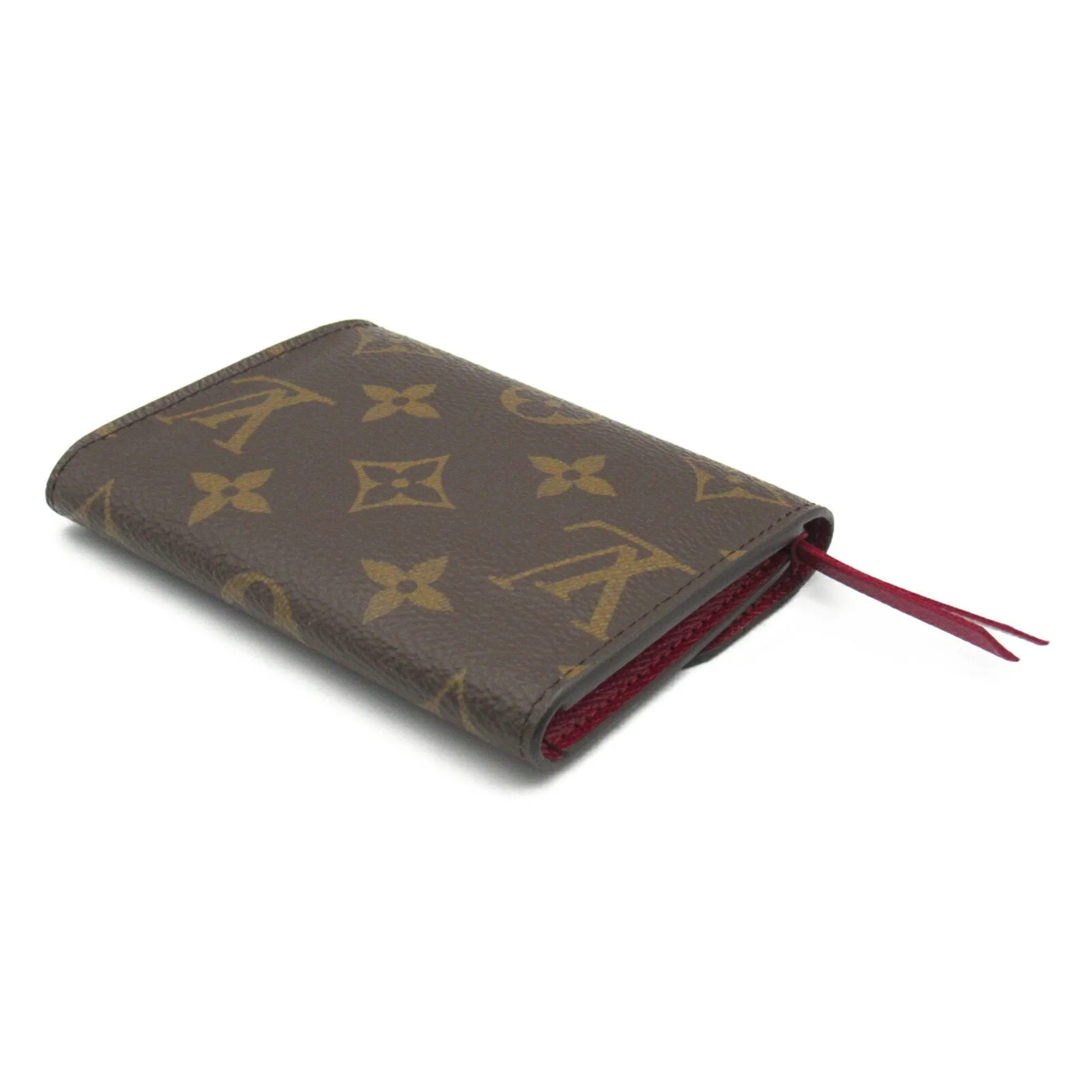 Louis Vuitton pink Monogram Coated Canvas Wallet (Bi-Fold) (Pre-Owned)