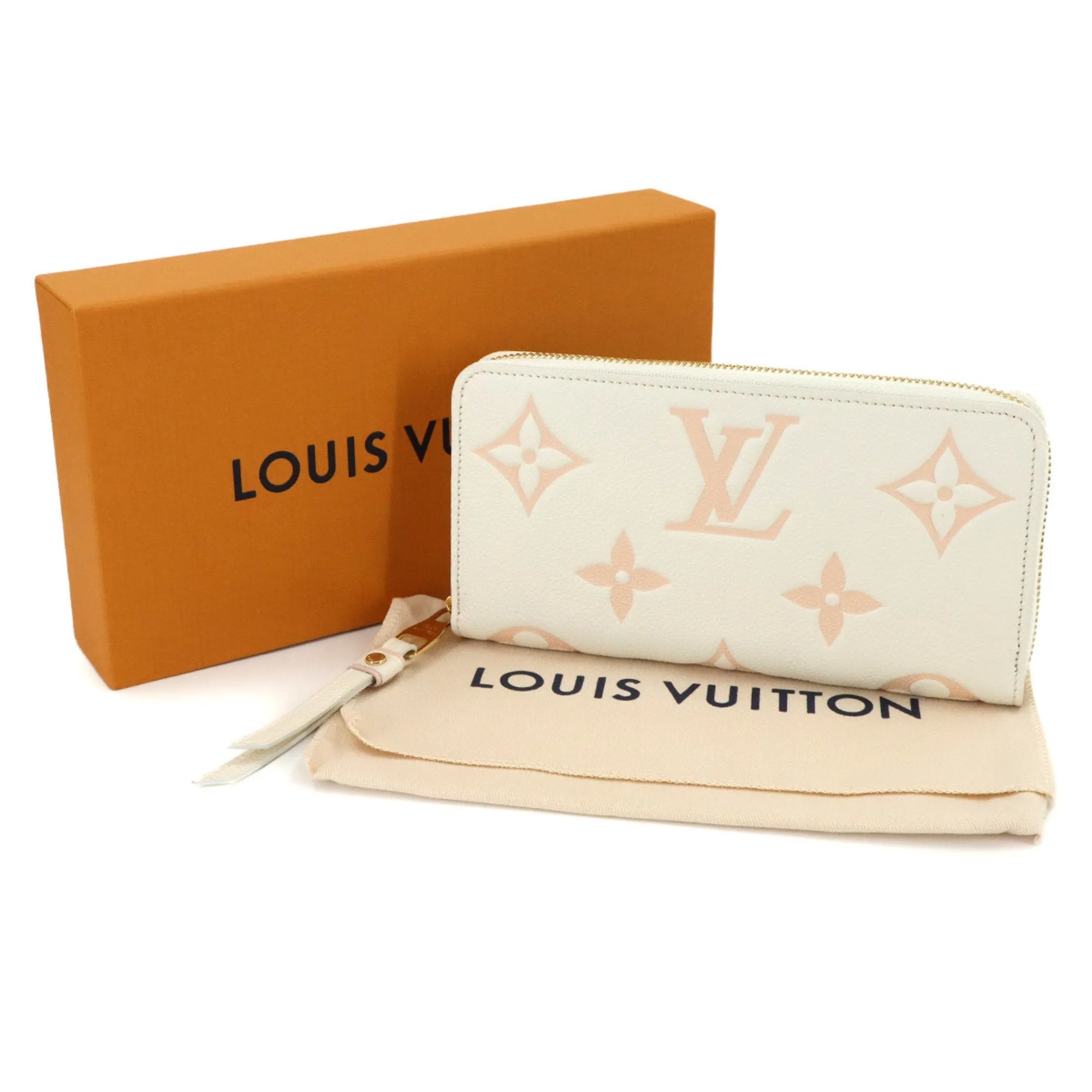 Louis Vuitton pink Monogram Empreinte Long Wallet (Bi-Fold) (Pre-Owned)