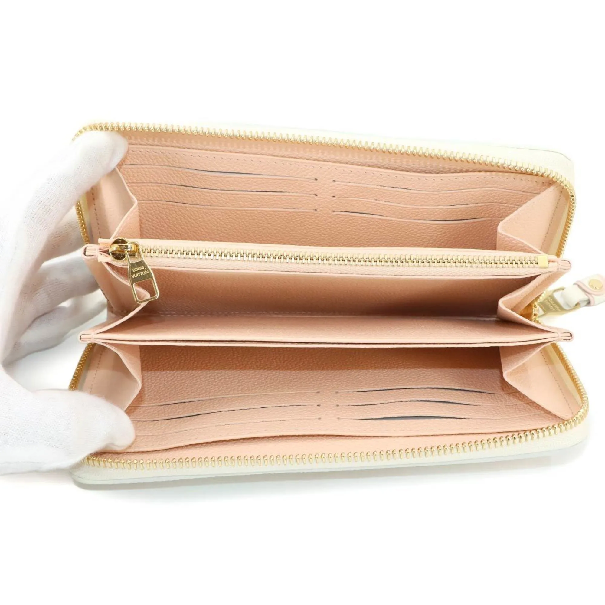 Louis Vuitton pink Monogram Empreinte Long Wallet (Bi-Fold) (Pre-Owned)