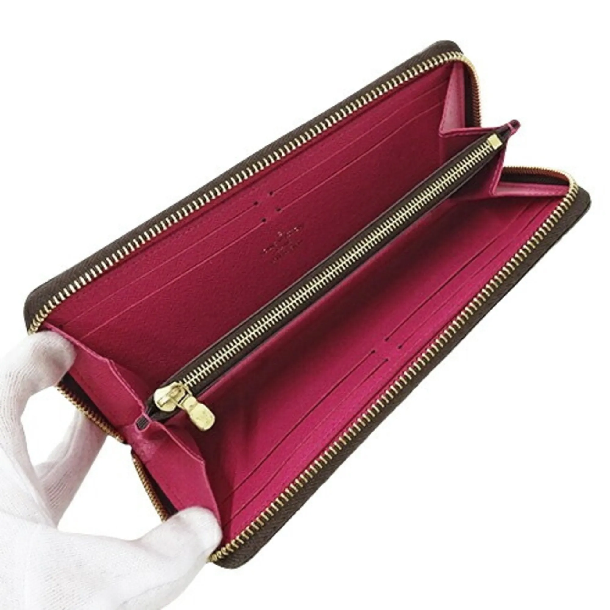 Louis Vuitton pink Monogram Monogram Long Wallet (Bi-Fold) (Pre-Owned)