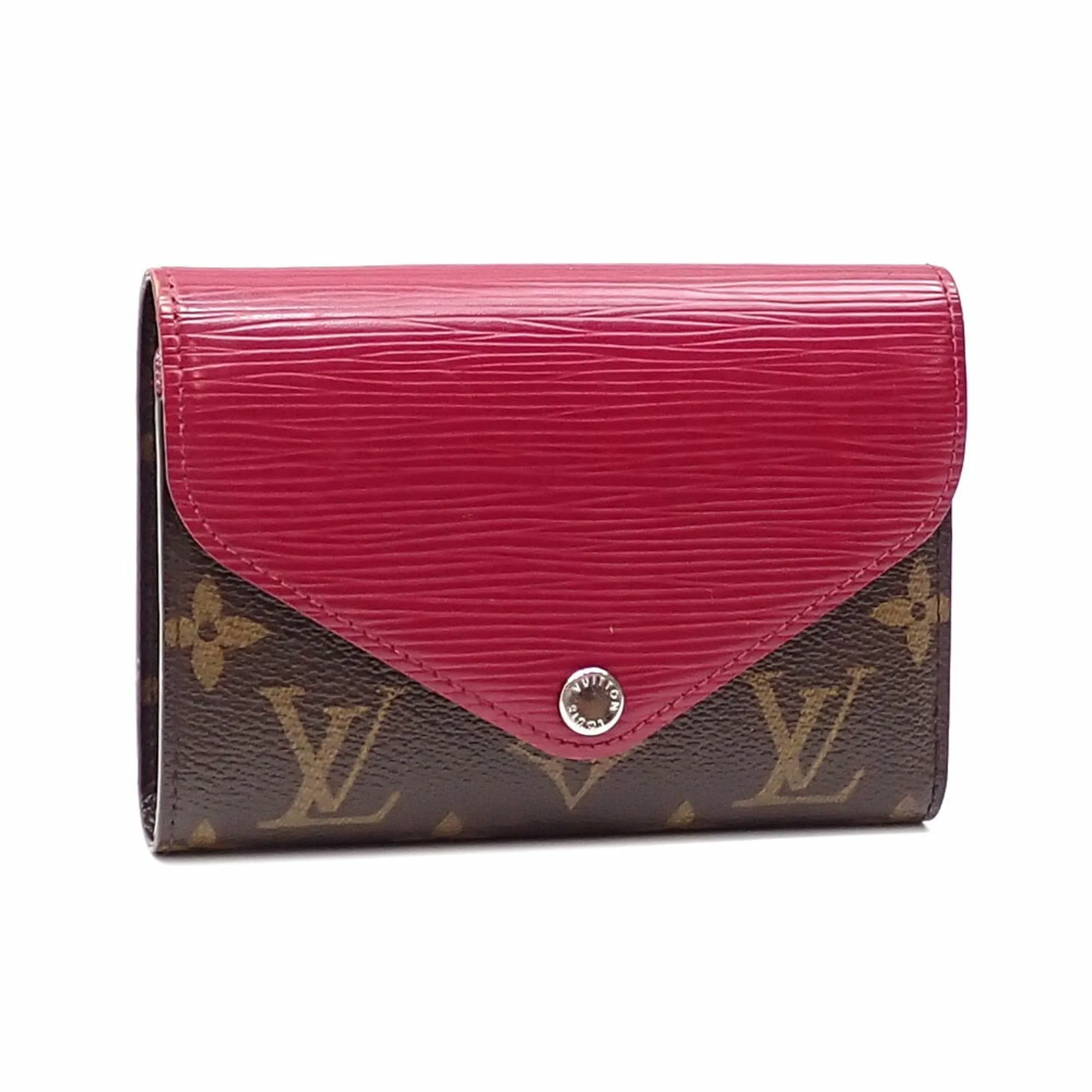 Louis Vuitton pink Monogram Monogram Wallet (Tri-Fold) (Pre-Owned)