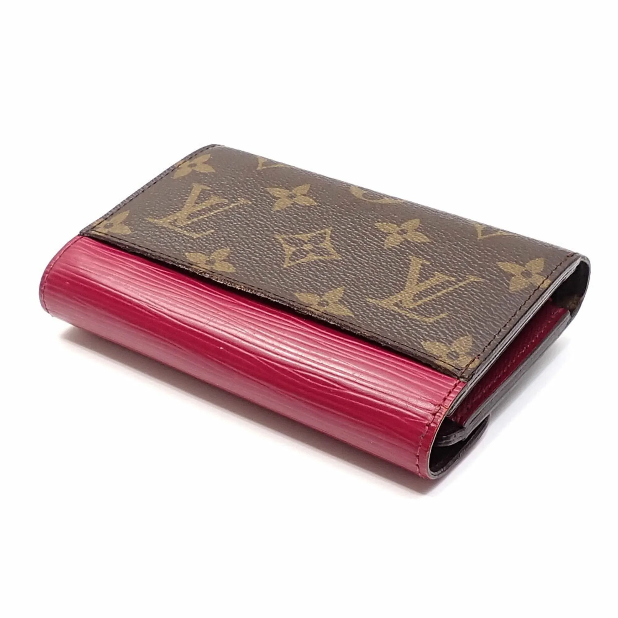 Louis Vuitton pink Monogram Monogram Wallet (Tri-Fold) (Pre-Owned)