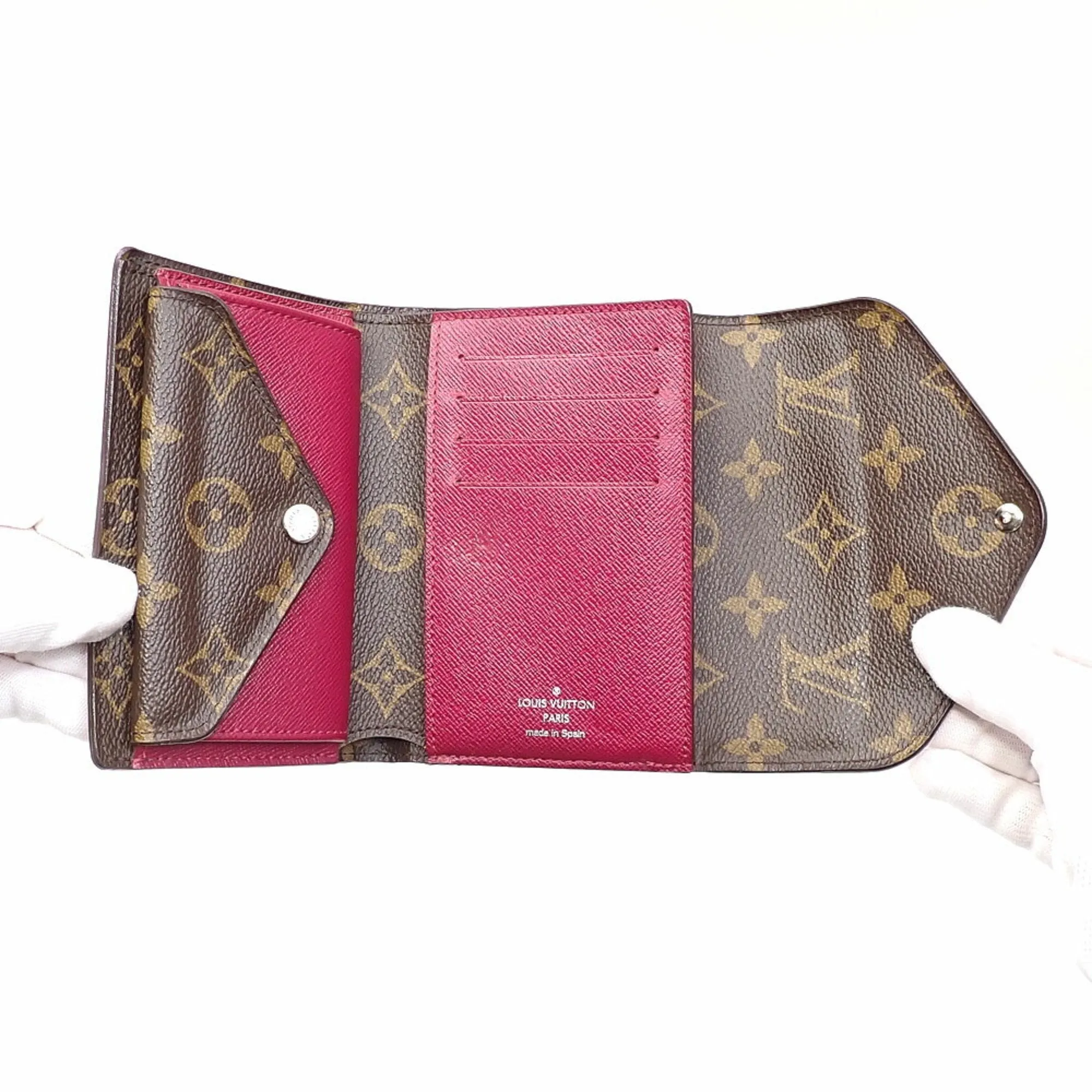 Louis Vuitton pink Monogram Monogram Wallet (Tri-Fold) (Pre-Owned)