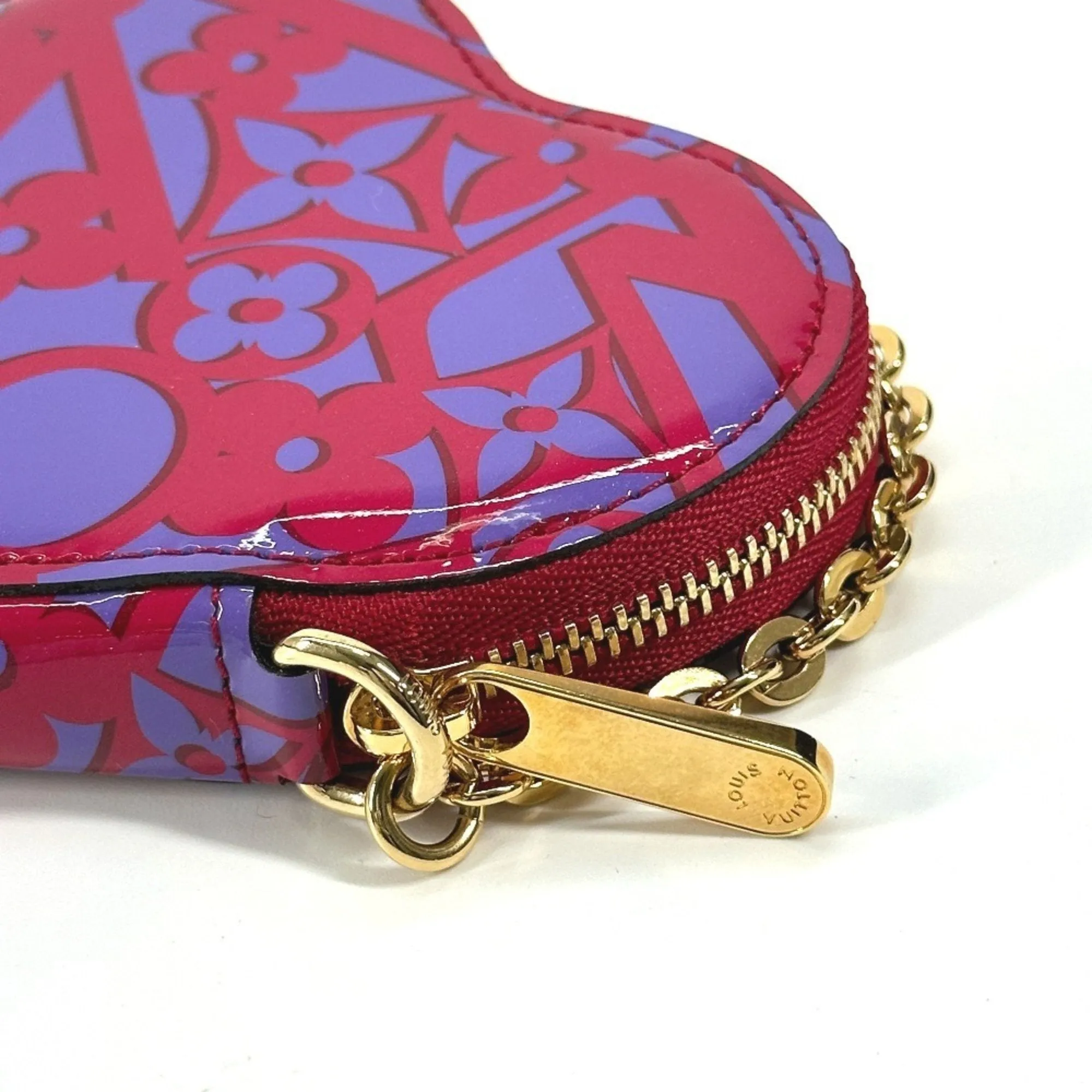 Louis Vuitton pink Patent Leather Coin Purse/Coin Case (Pre-Owned)