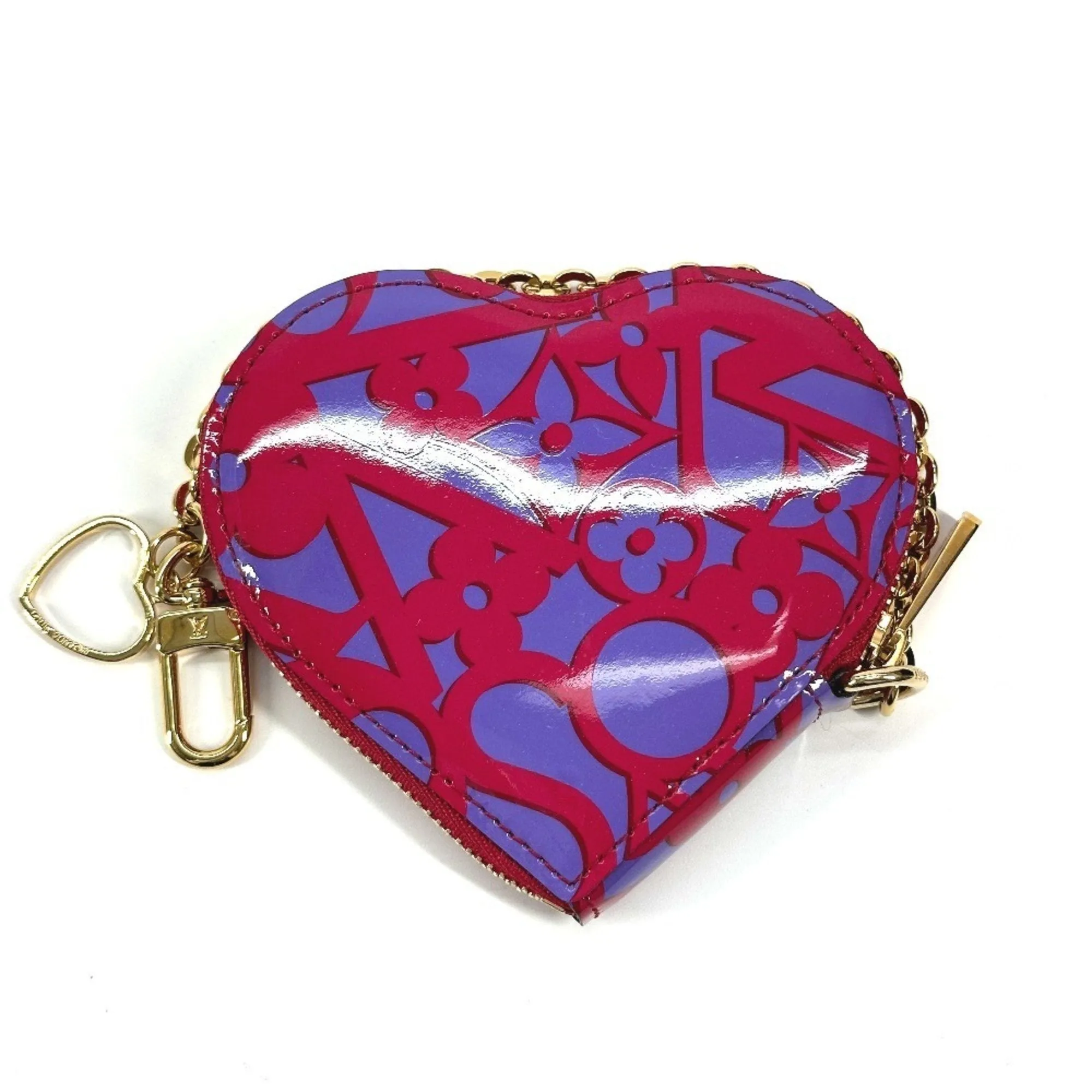Louis Vuitton pink Patent Leather Coin Purse/Coin Case (Pre-Owned)
