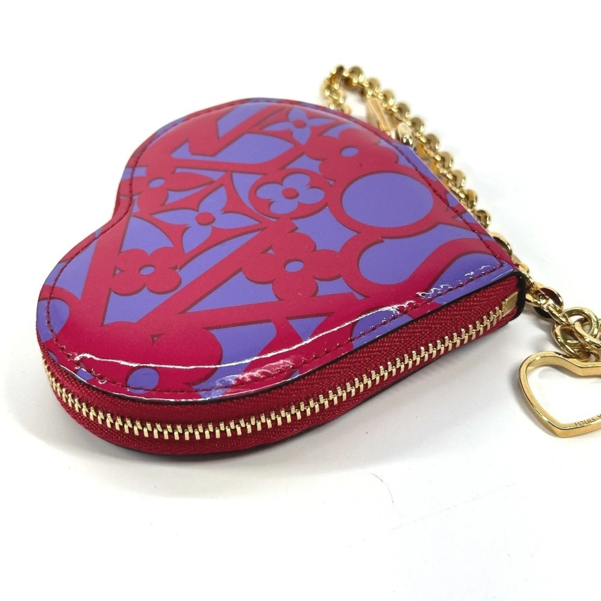 Louis Vuitton pink Patent Leather Coin Purse/Coin Case (Pre-Owned)