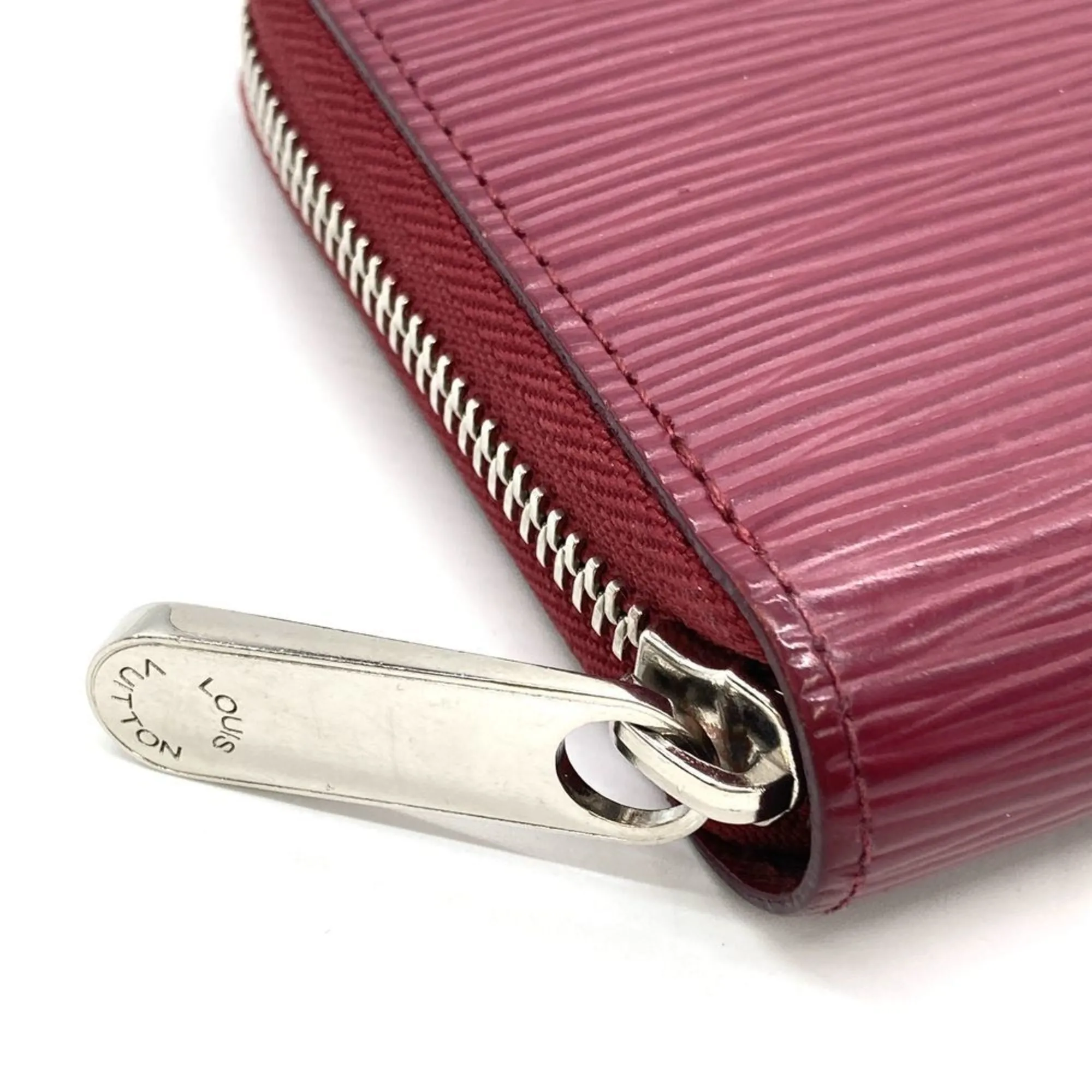 Louis Vuitton pink pink Epi Leather Long Wallet (Bi-Fold) (Pre-Owned)