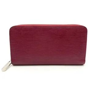 Louis Vuitton pink pink Epi Leather Long Wallet (Bi-Fold) (Pre-Owned)