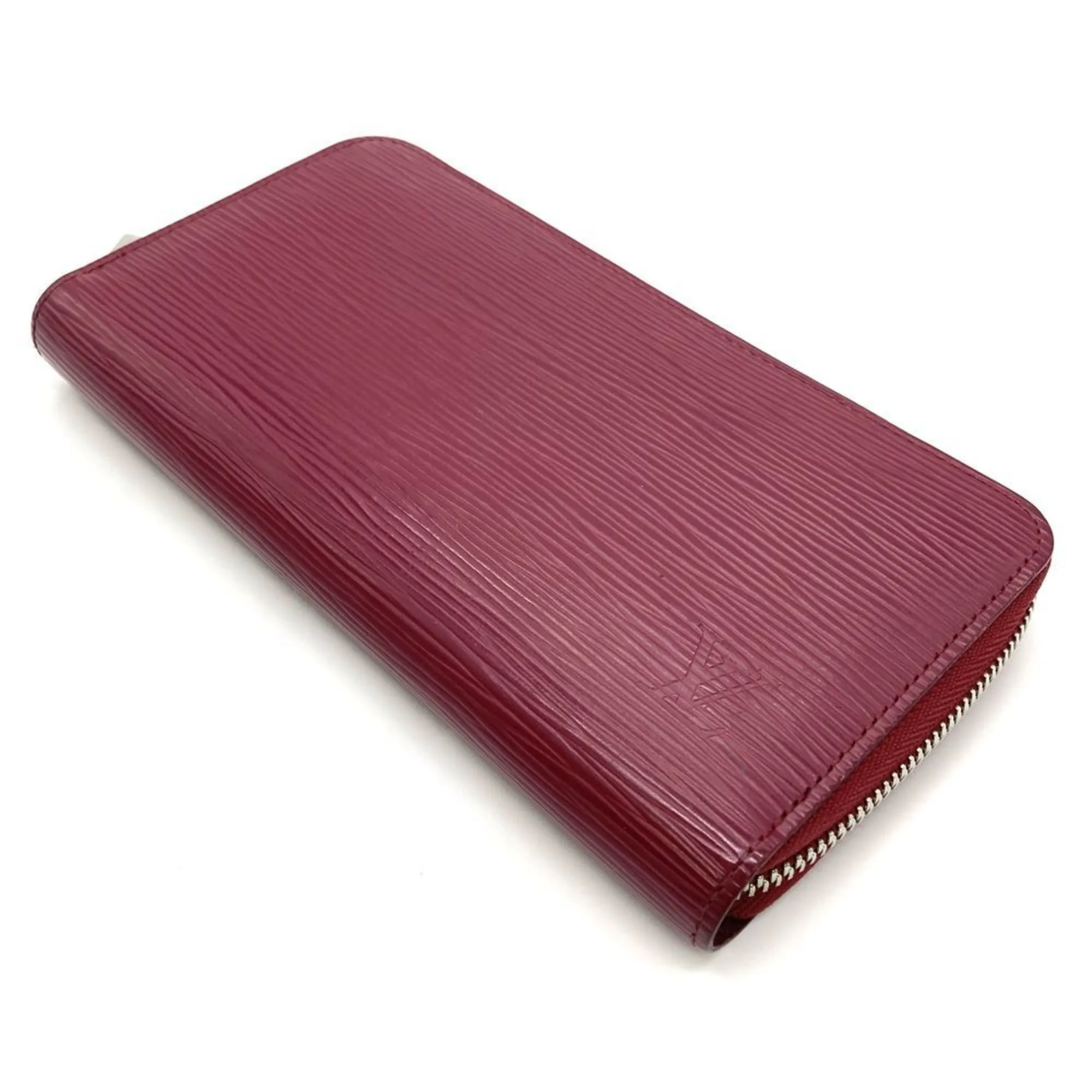 Louis Vuitton pink pink Epi Leather Long Wallet (Bi-Fold) (Pre-Owned)