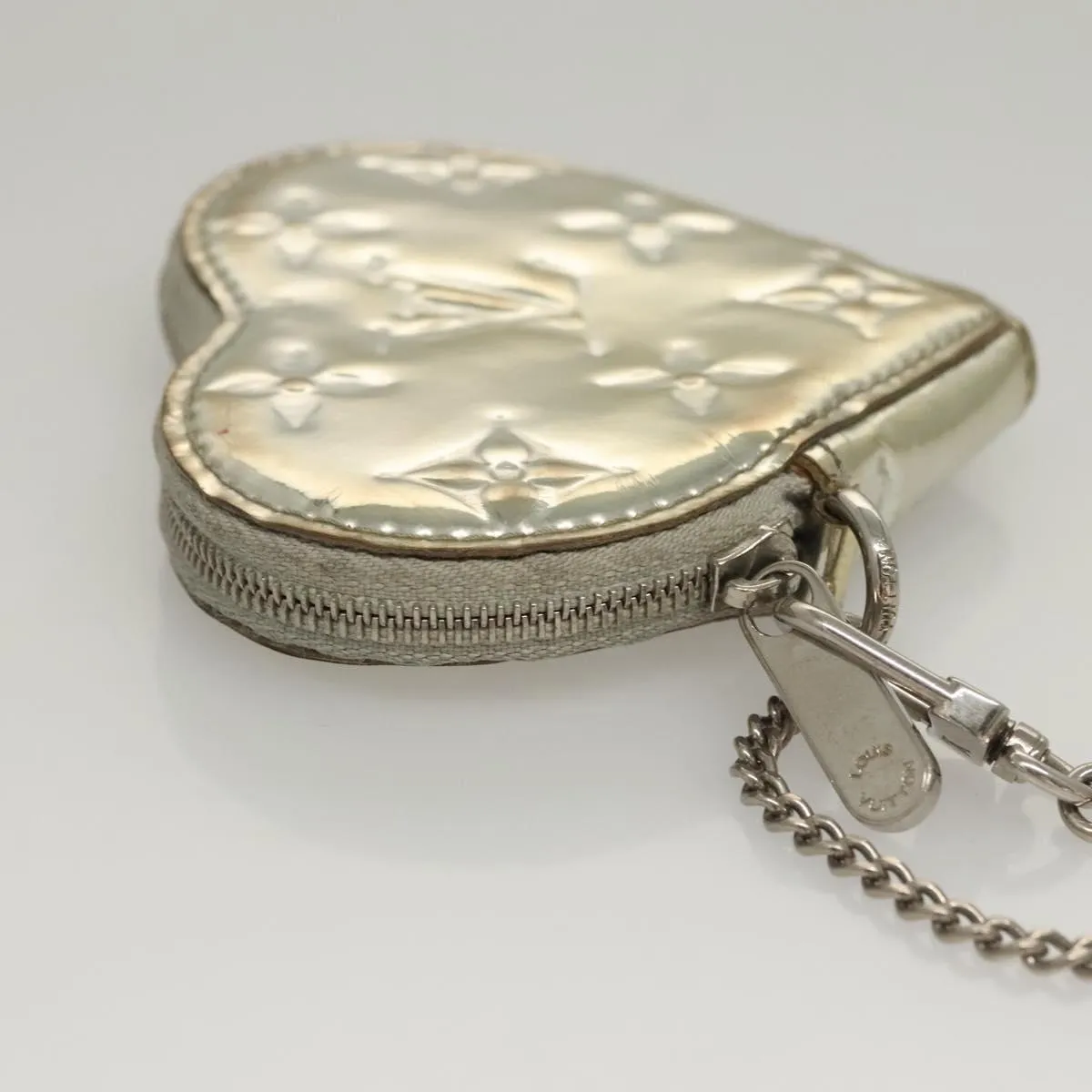 Louis Vuitton Porte Monnaie Coeur Canvas Wallet (Pre-Owned)