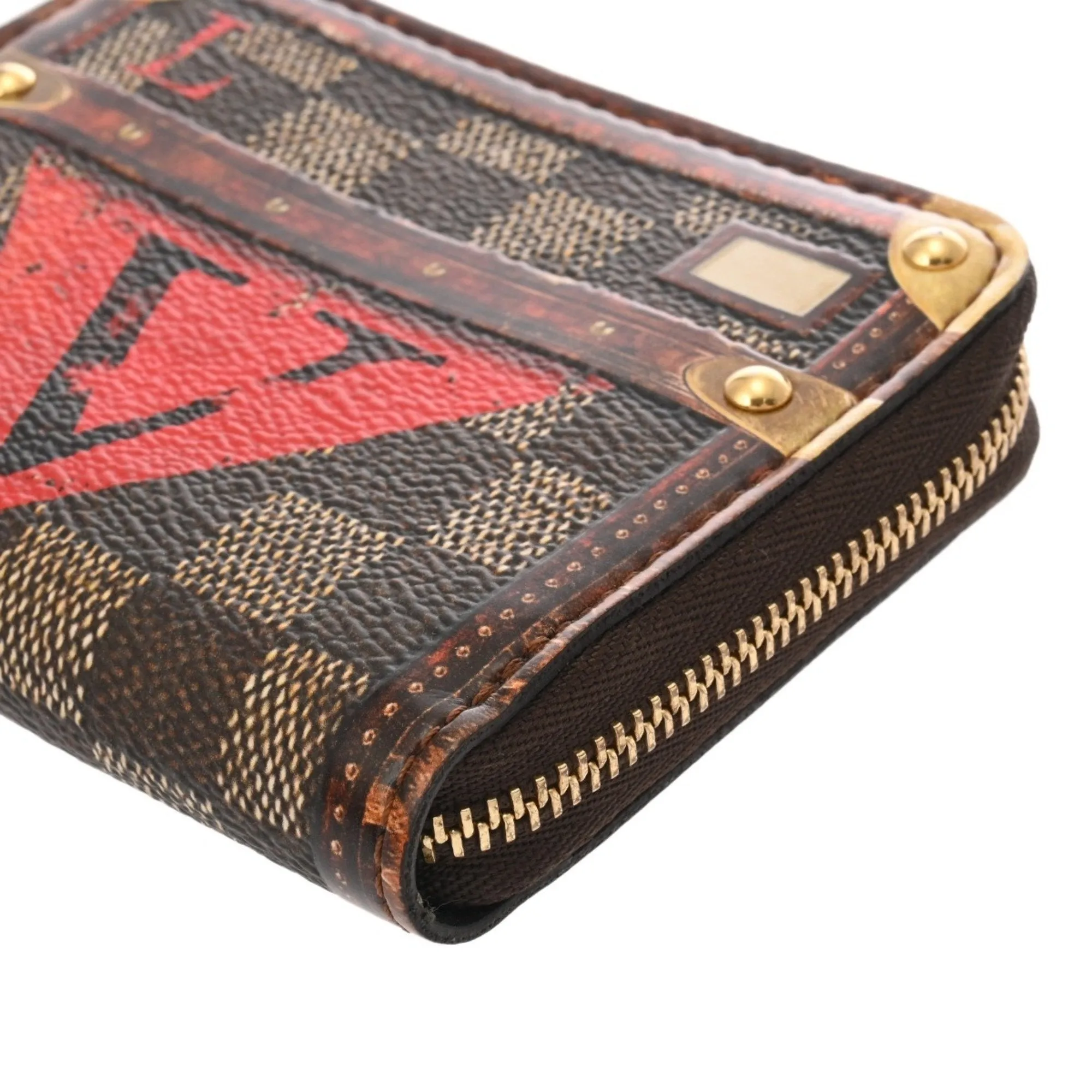 Louis Vuitton Pvc Leather Coin Purse/Coin Case (Pre-Owned)