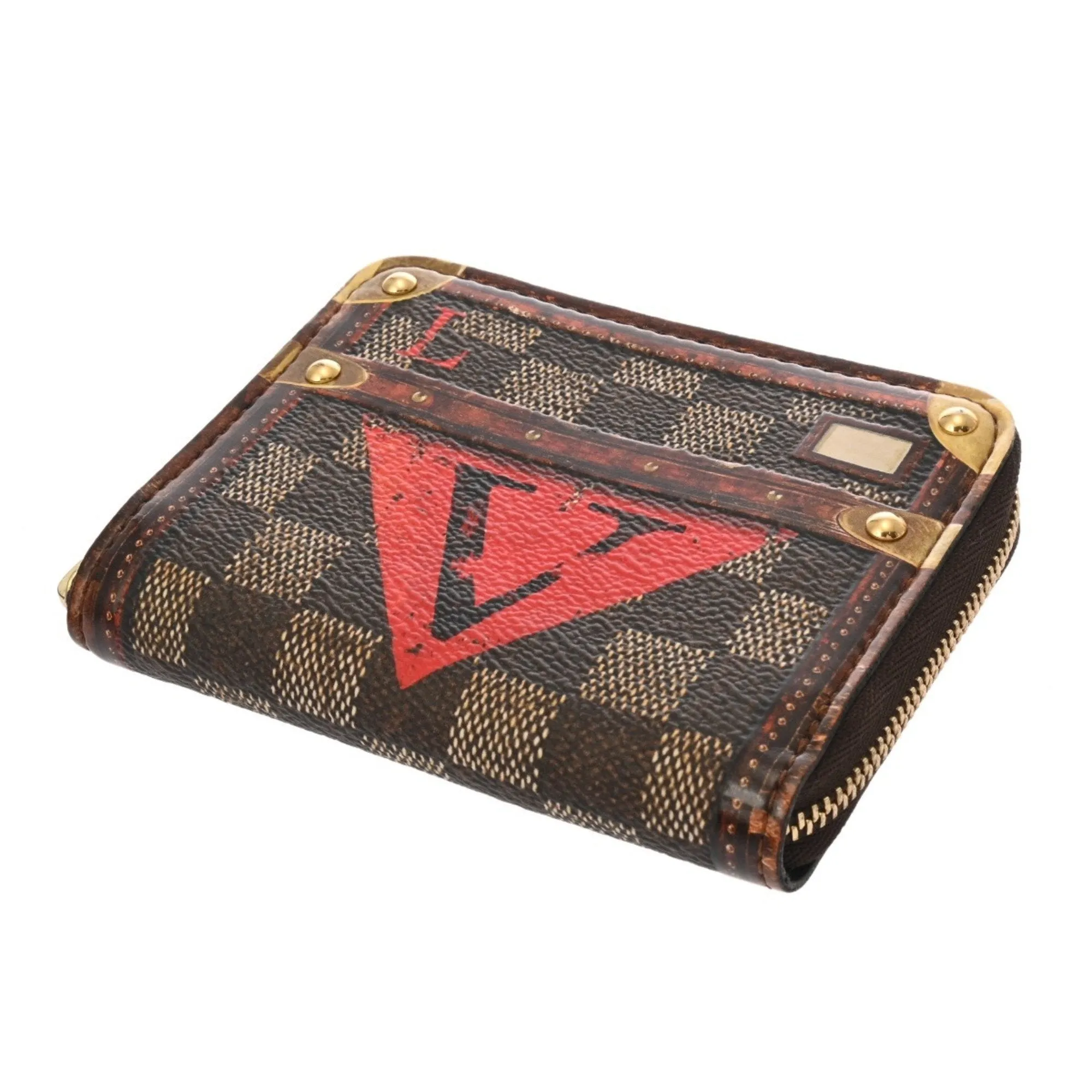 Louis Vuitton Pvc Leather Coin Purse/Coin Case (Pre-Owned)