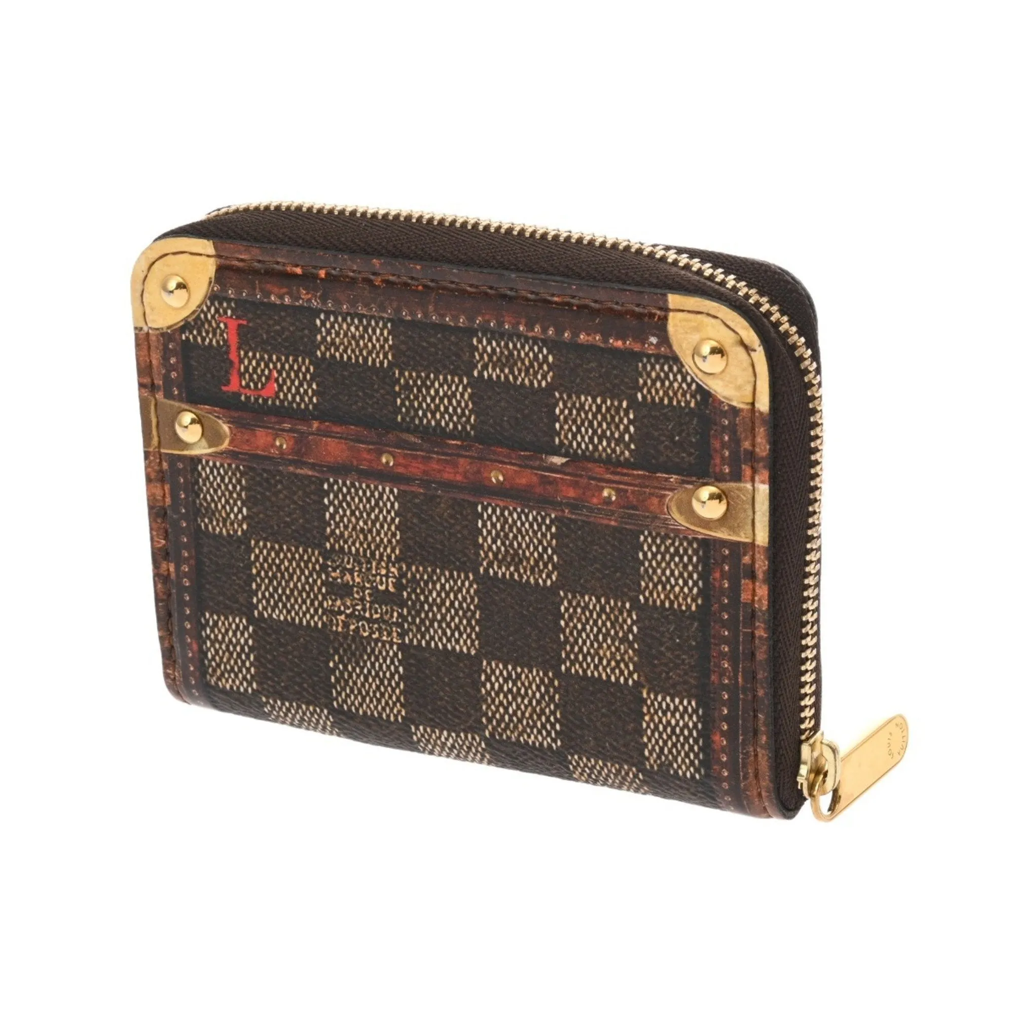 Louis Vuitton Pvc Leather Coin Purse/Coin Case (Pre-Owned)