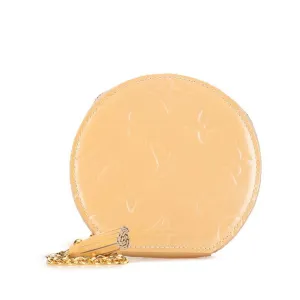 Louis Vuitton Rose Florentin Patent Leather Coin Purse/Coin Case (Pre-Owned)