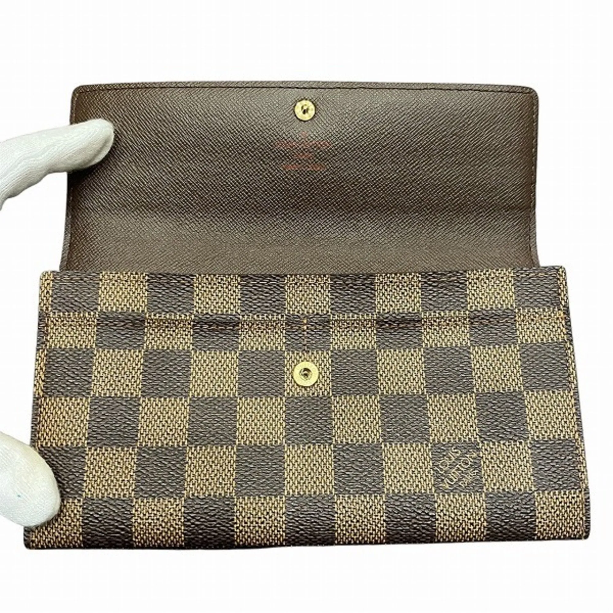 Louis Vuitton Sarah Canvas Wallet (Pre-Owned)