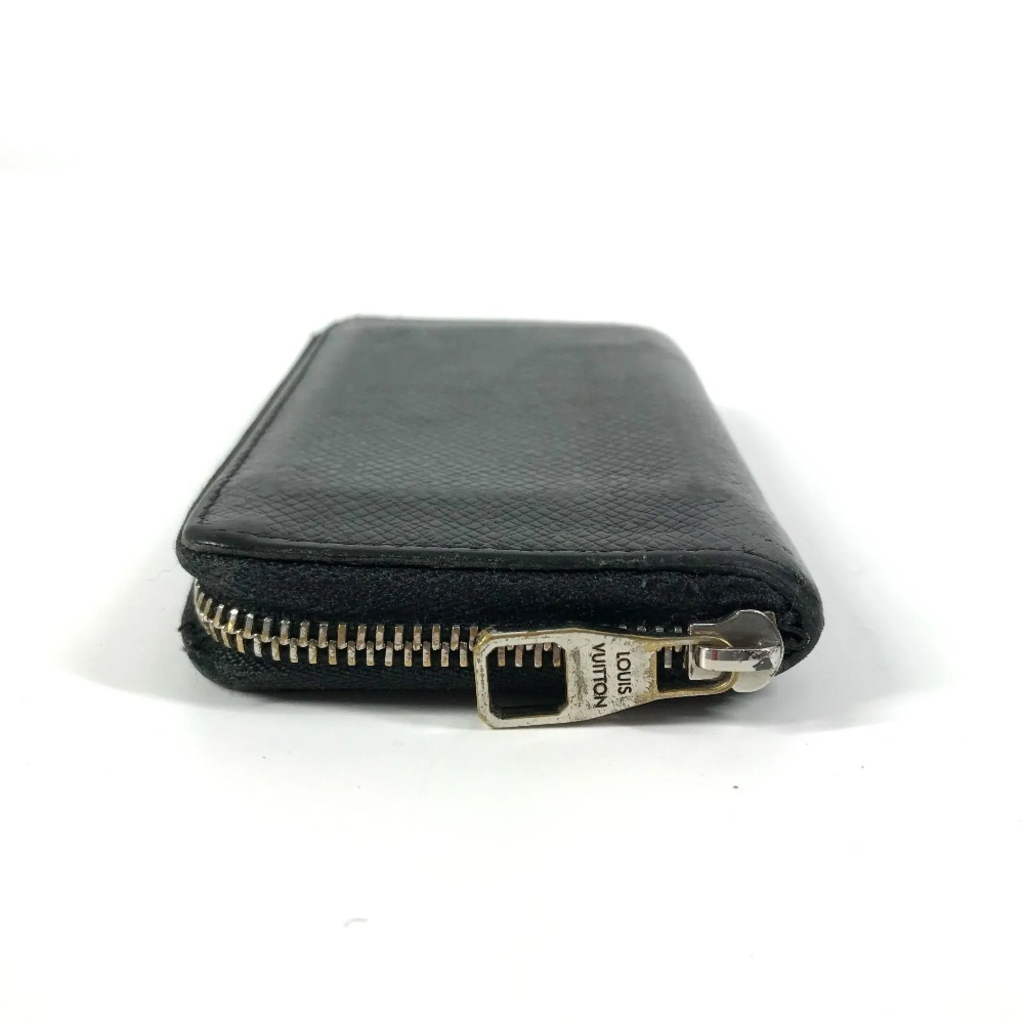 Louis Vuitton Taiga Ardoise Taiga Leather Coin Purse/Coin Case (Pre-Owned)