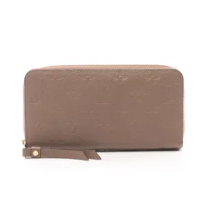 Louis Vuitton Tourterelle Leather Long Wallet (Bi-Fold) (Pre-Owned)