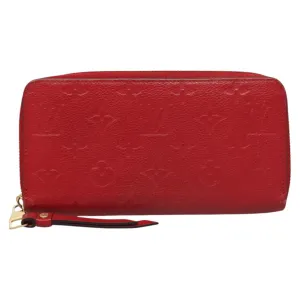 Louis Vuitton Zippy Wallet Leather Wallet (Pre-Owned)