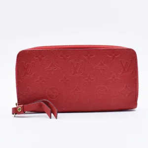 Louis Vuitton Zippy Wallet Leather Wallet (Pre-Owned)