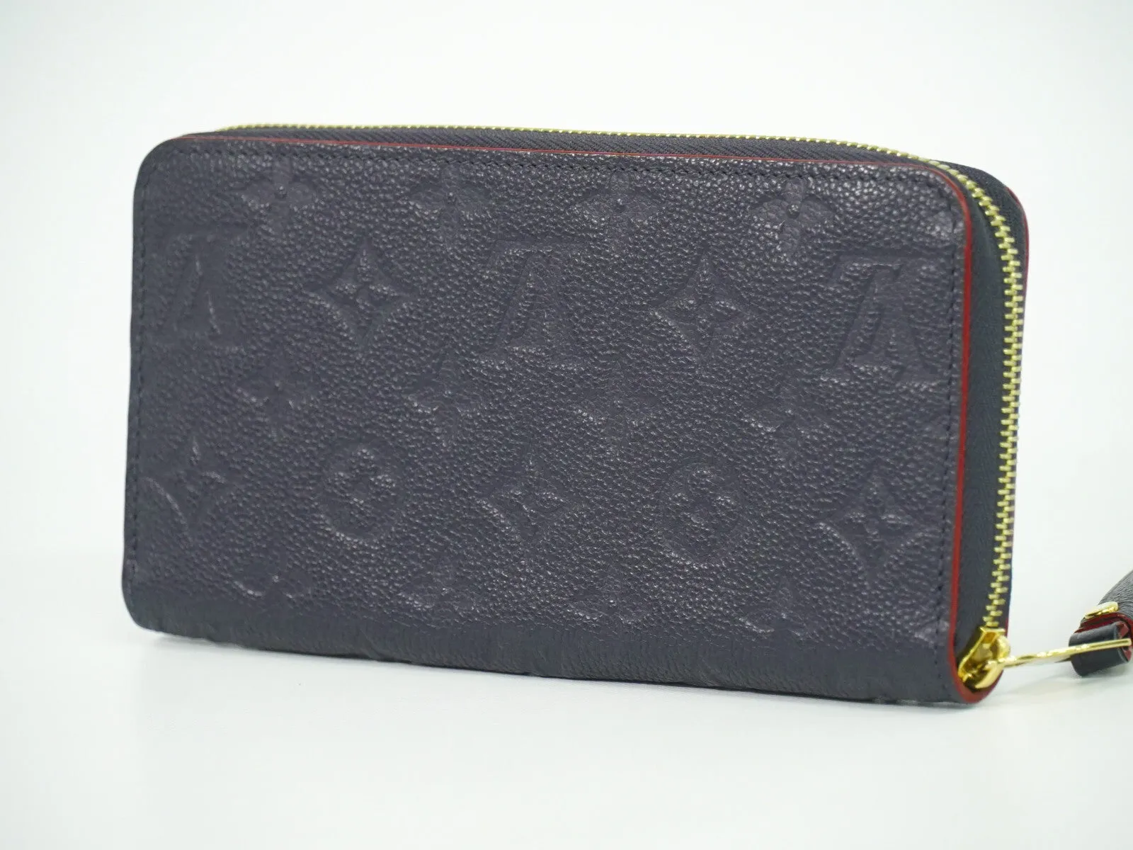 Louis Vuitton Zippy Wallet Leather Wallet (Pre-Owned)