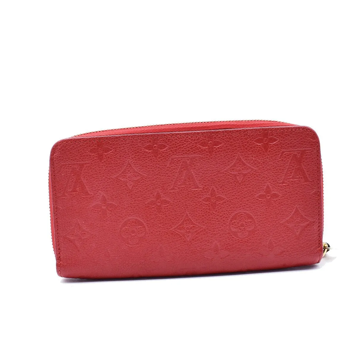 Louis Vuitton Zippy Wallet Leather Wallet (Pre-Owned)