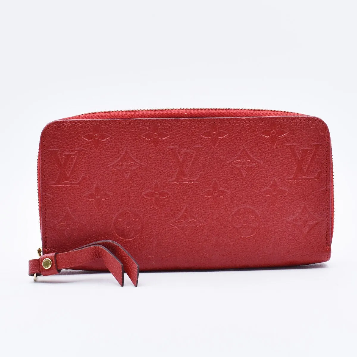 Louis Vuitton Zippy Wallet Leather Wallet (Pre-Owned)