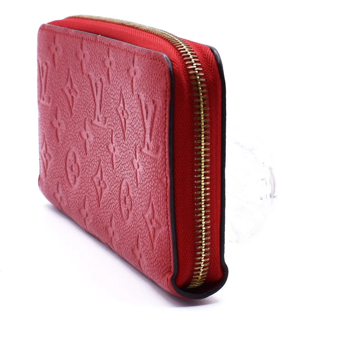Louis Vuitton Zippy Wallet Leather Wallet (Pre-Owned)