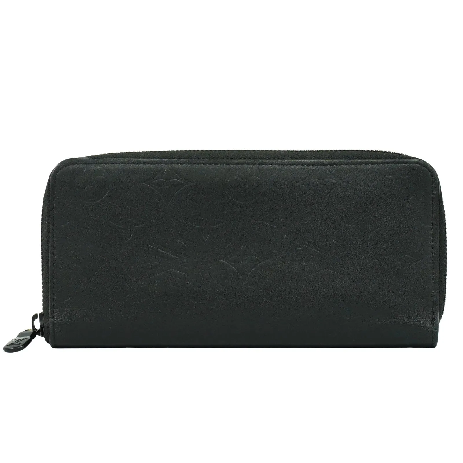 Louis Vuitton Zippy Wallet Vertical Leather Wallet (Pre-Owned)