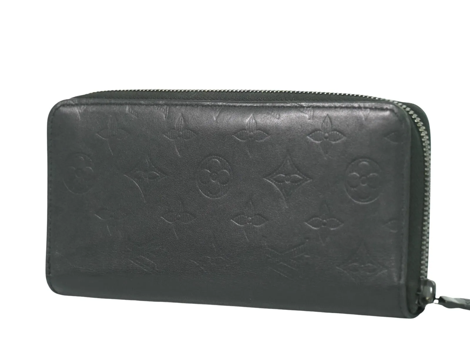 Louis Vuitton Zippy Wallet Vertical Leather Wallet (Pre-Owned)