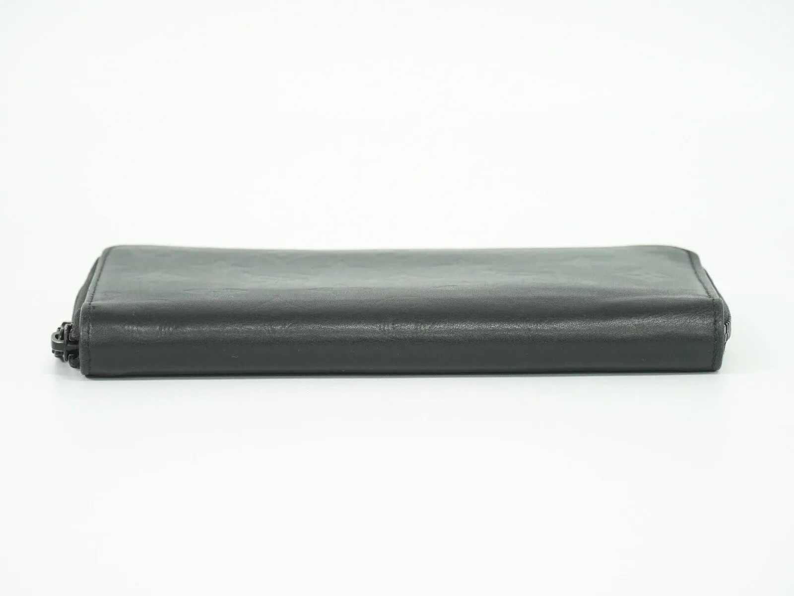 Louis Vuitton Zippy Wallet Vertical Leather Wallet (Pre-Owned)